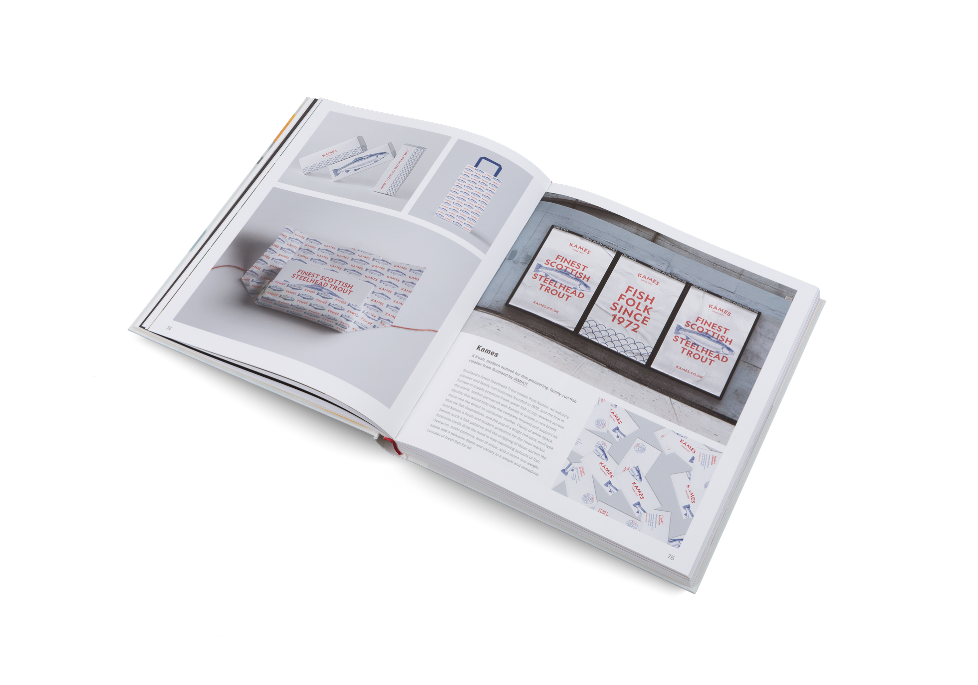 A fresh, modern outlook for this pioneering, family-run fish retailer from Scotland by JAMHO T in Brand New Brand by gestalten.