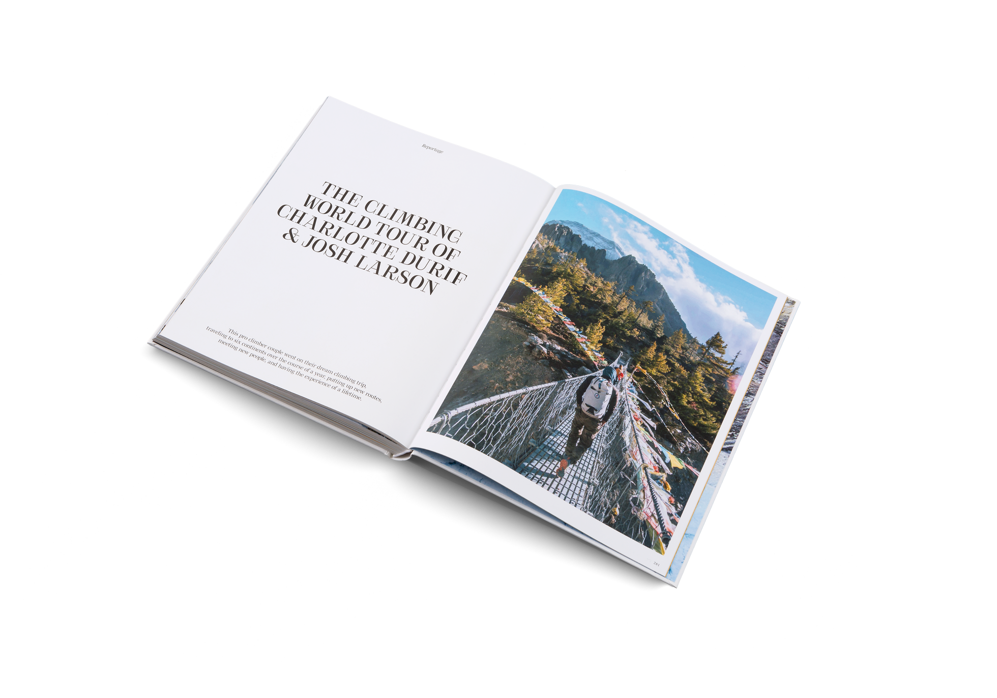 The climbing world tour of Charlotte Durif and Josh Larson