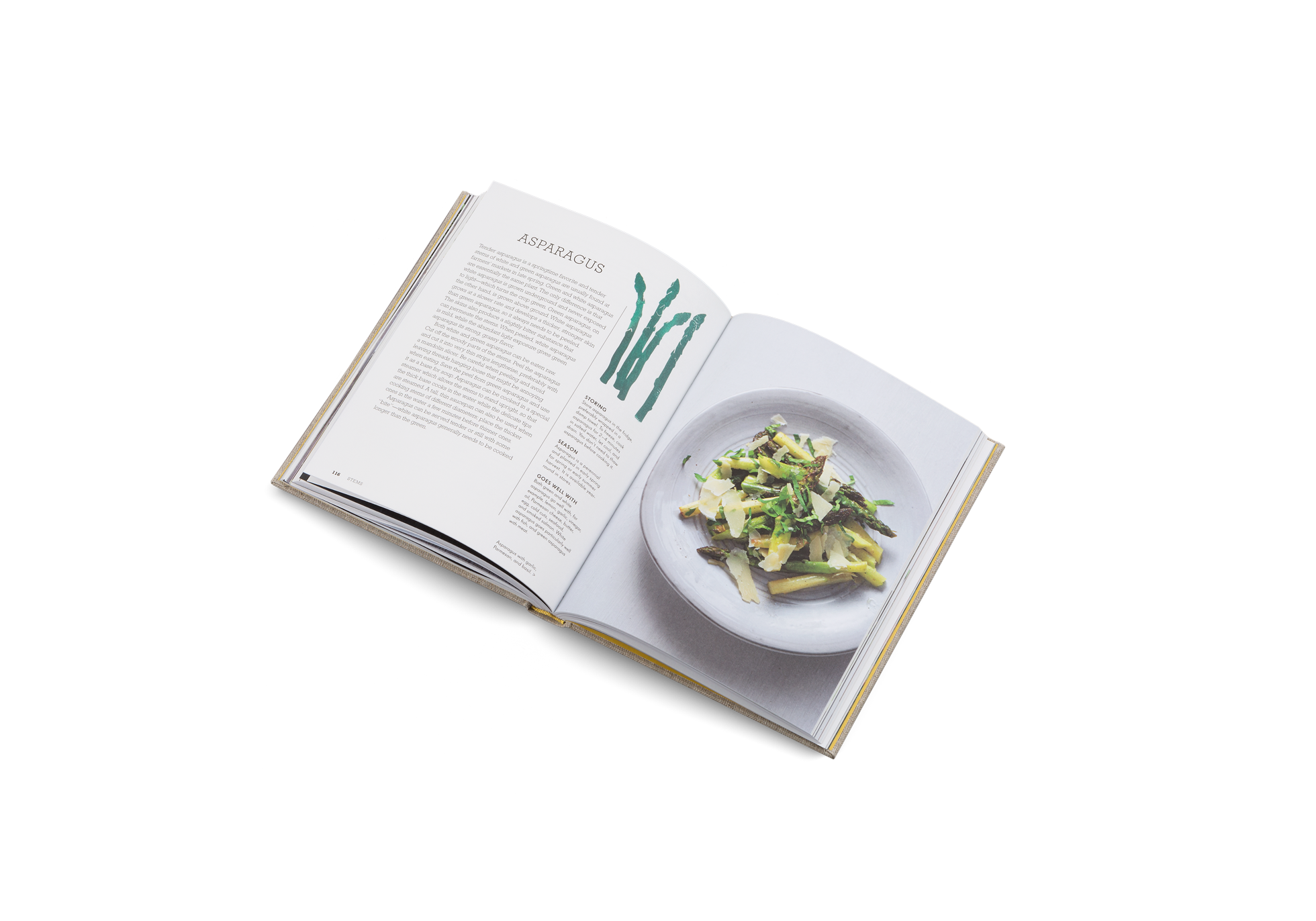 A plant based aspargus recipe in Eat Your Green!