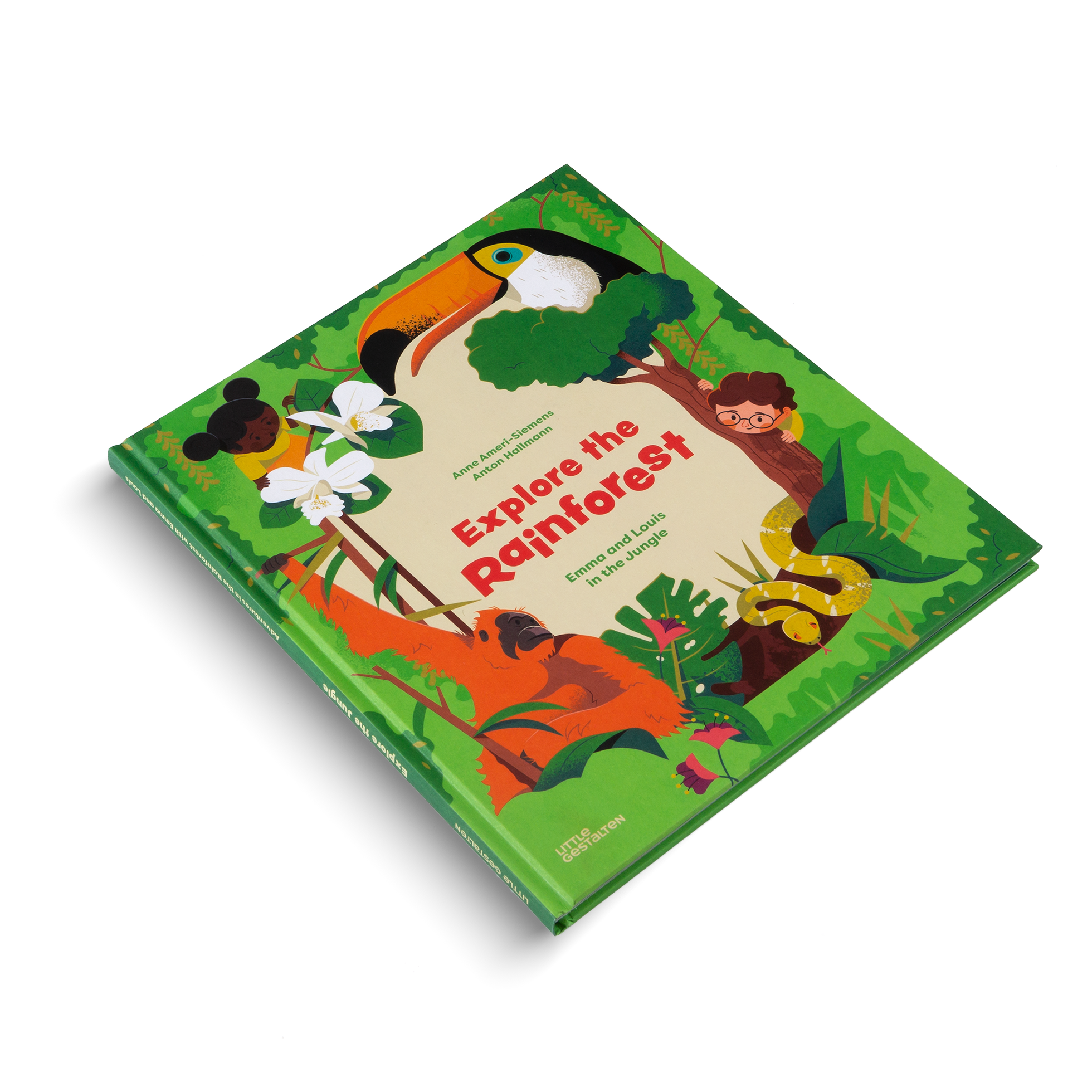 Explore the Rainforest is a children's book by Anne Ameri-Siemens and Anton Hallmans