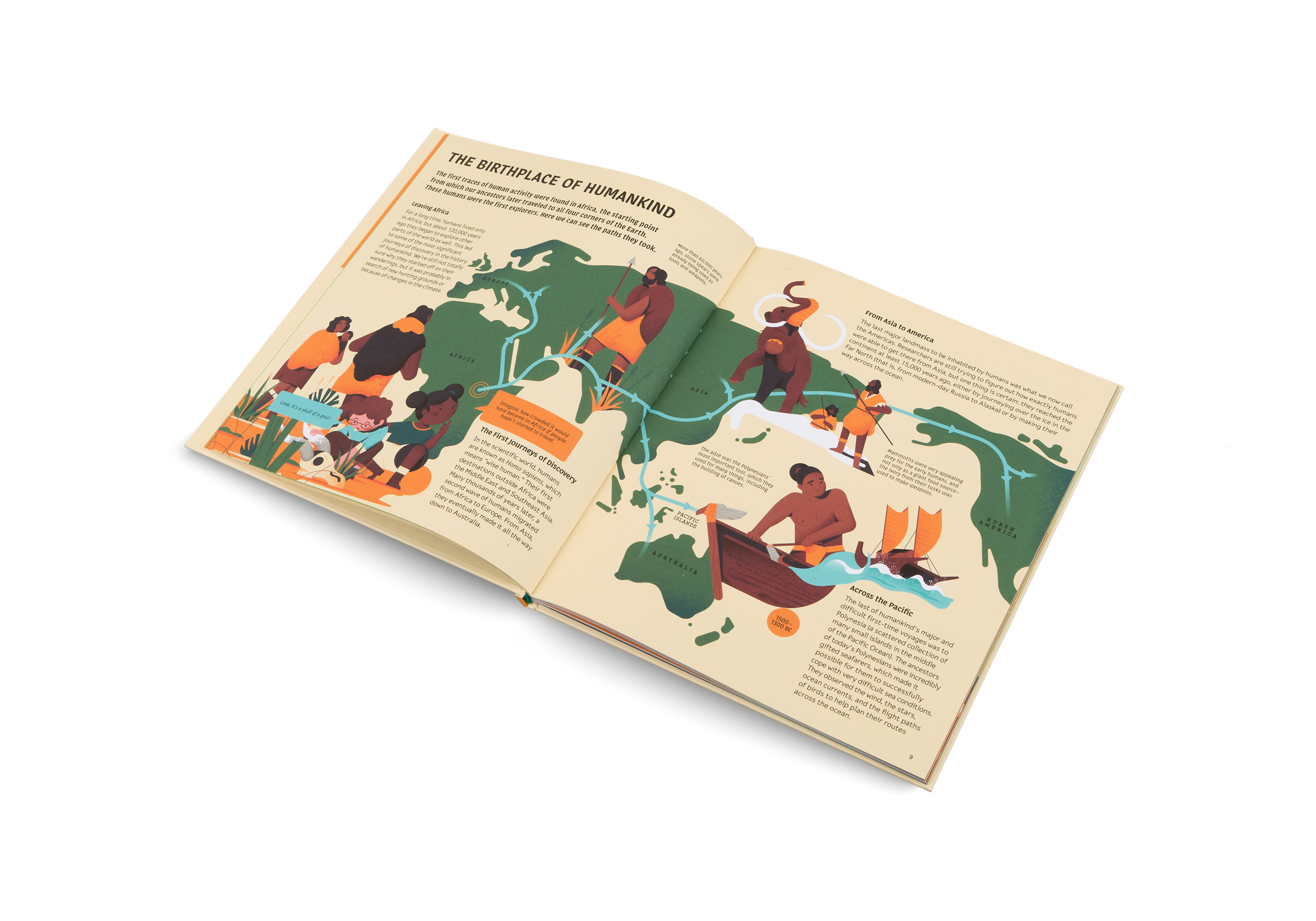 Discover the birthplace of humankind in Explore the World by Little Gestalten