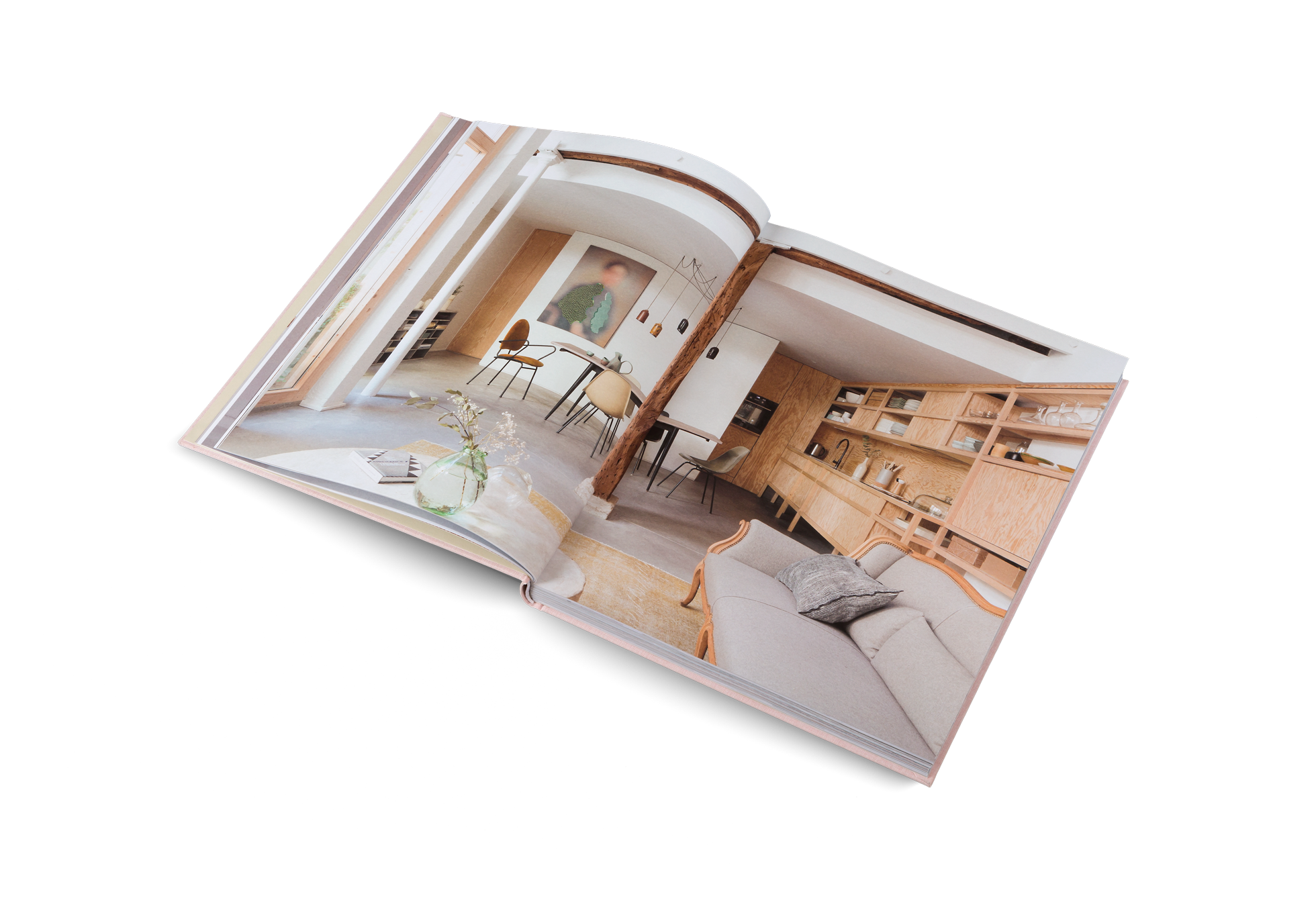A Parisian loft full of personality and natural light in Inspiring Family Homes by gestalten and MilK Magazine