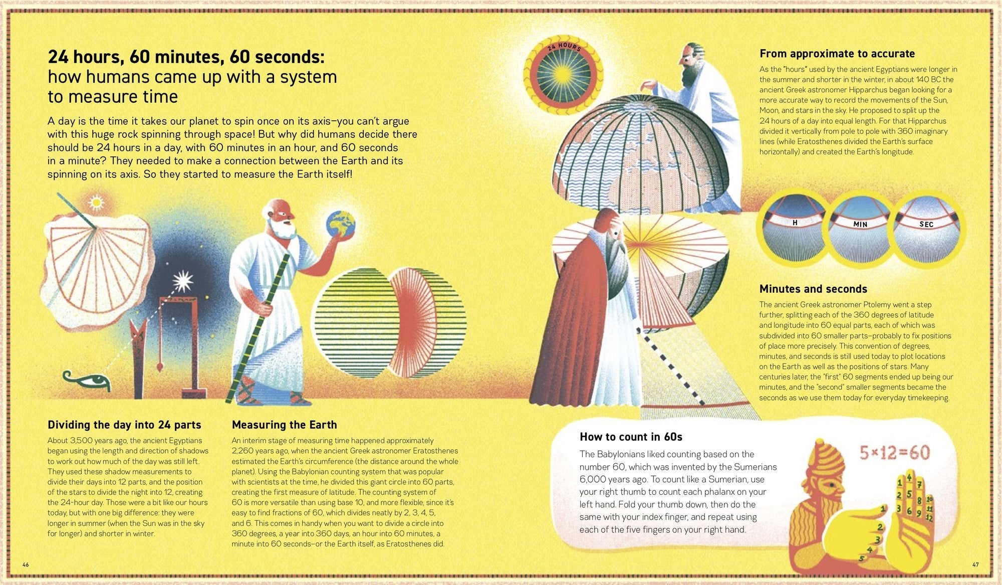 A system to measure time in In Great Numbers
