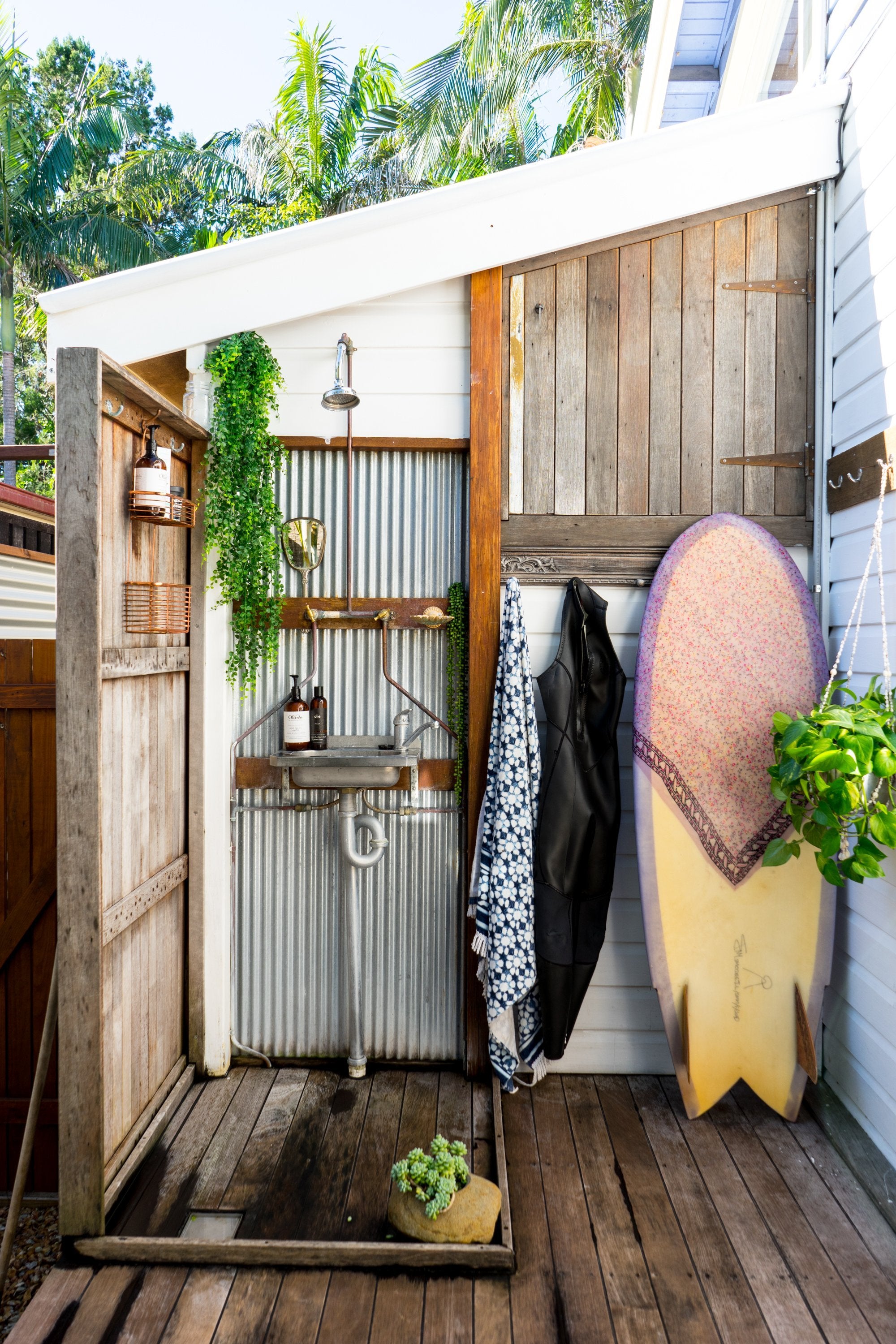A surf shack in Byron Bay, Australia