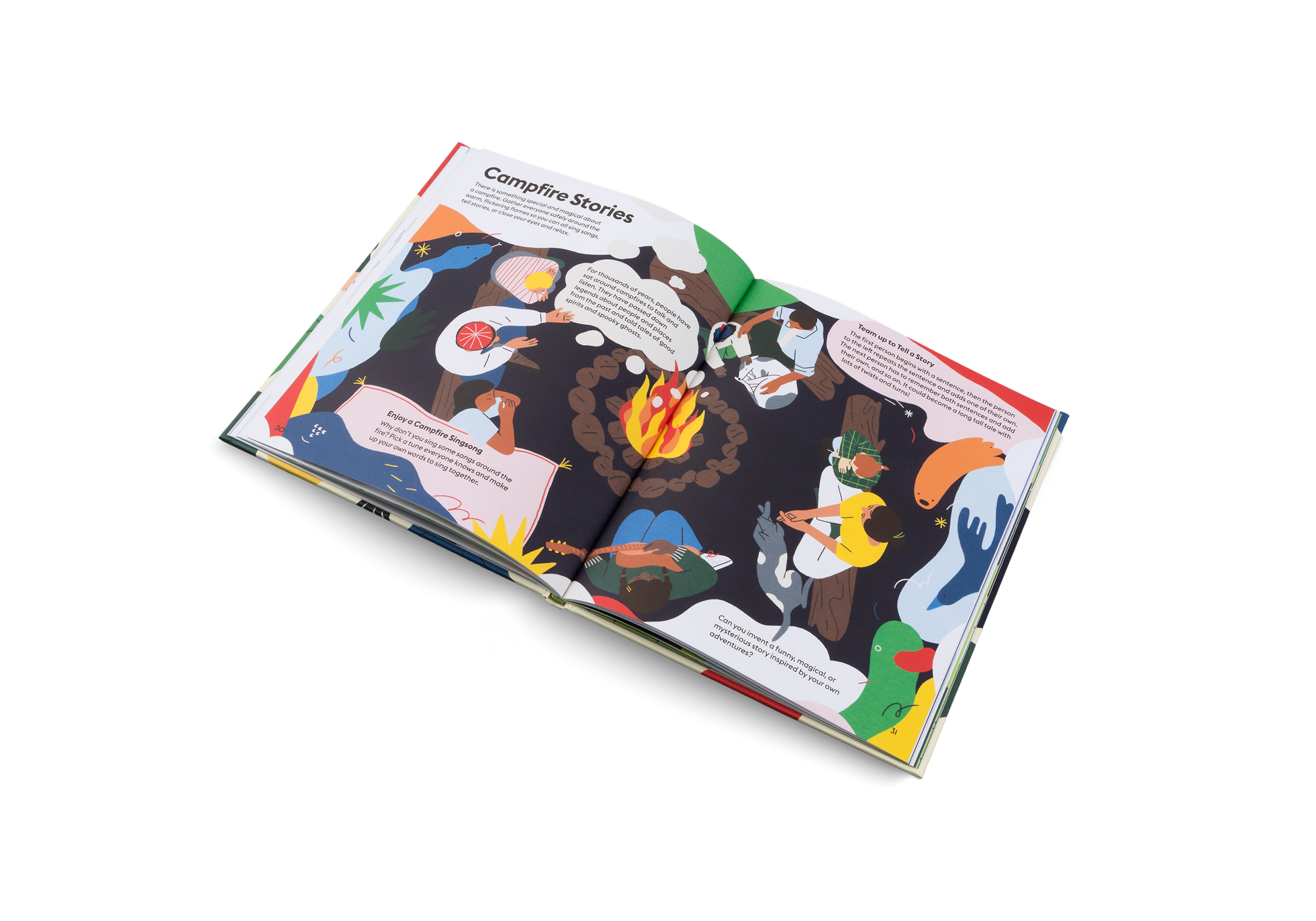 How to tell good campfire stories