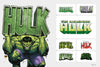 Have a look at the different logos of The Incredible Hulk in Marvel By Design