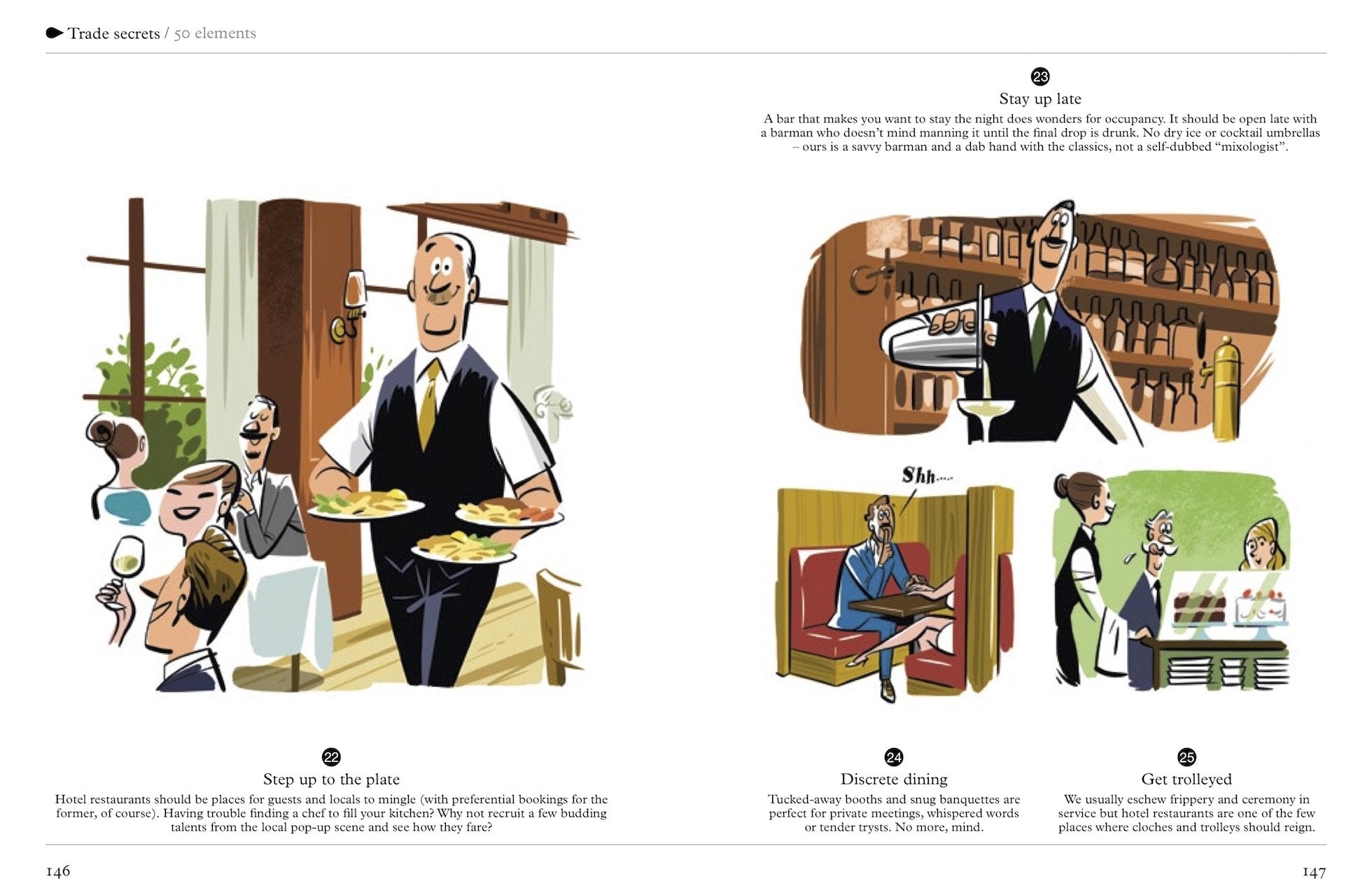 Dining and drinking in The Monocle Guide to Hotels, Inns and Hideaways