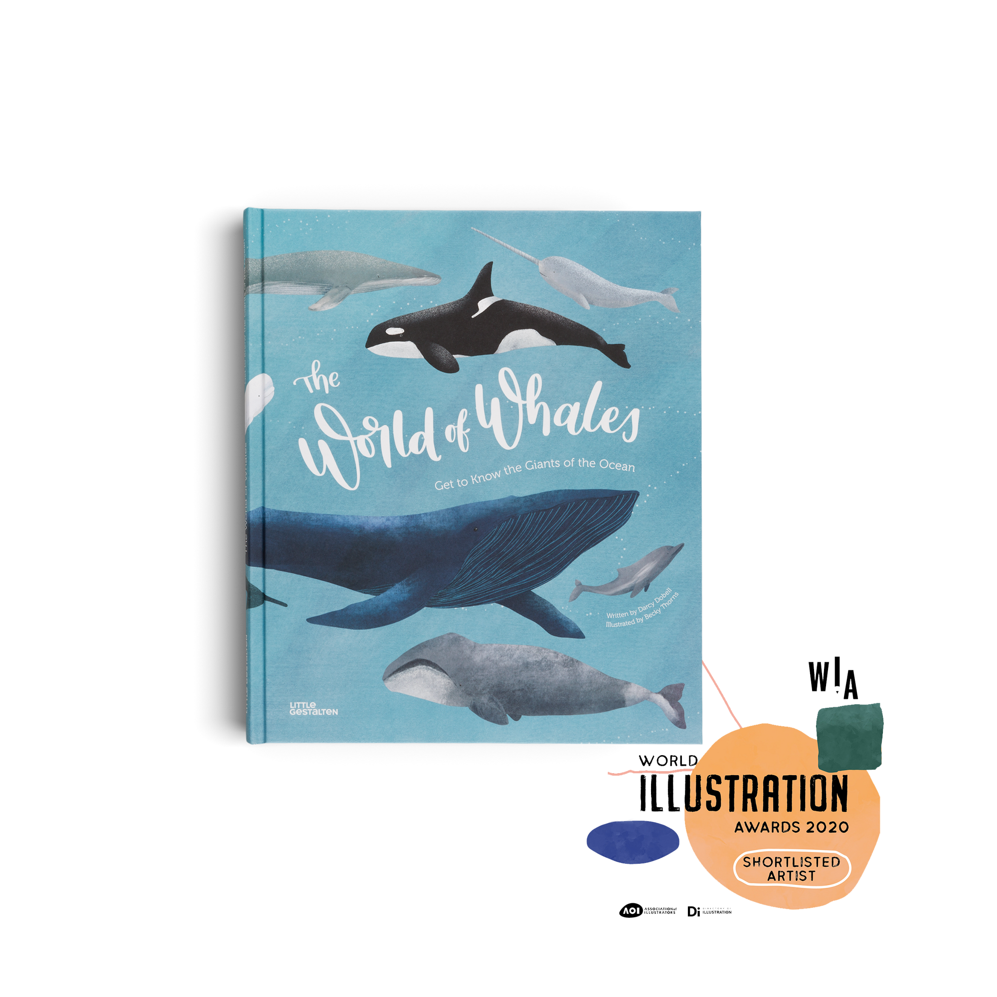 The World of Whales by Darcy Dobell and Becky Thorns about sea life and whales