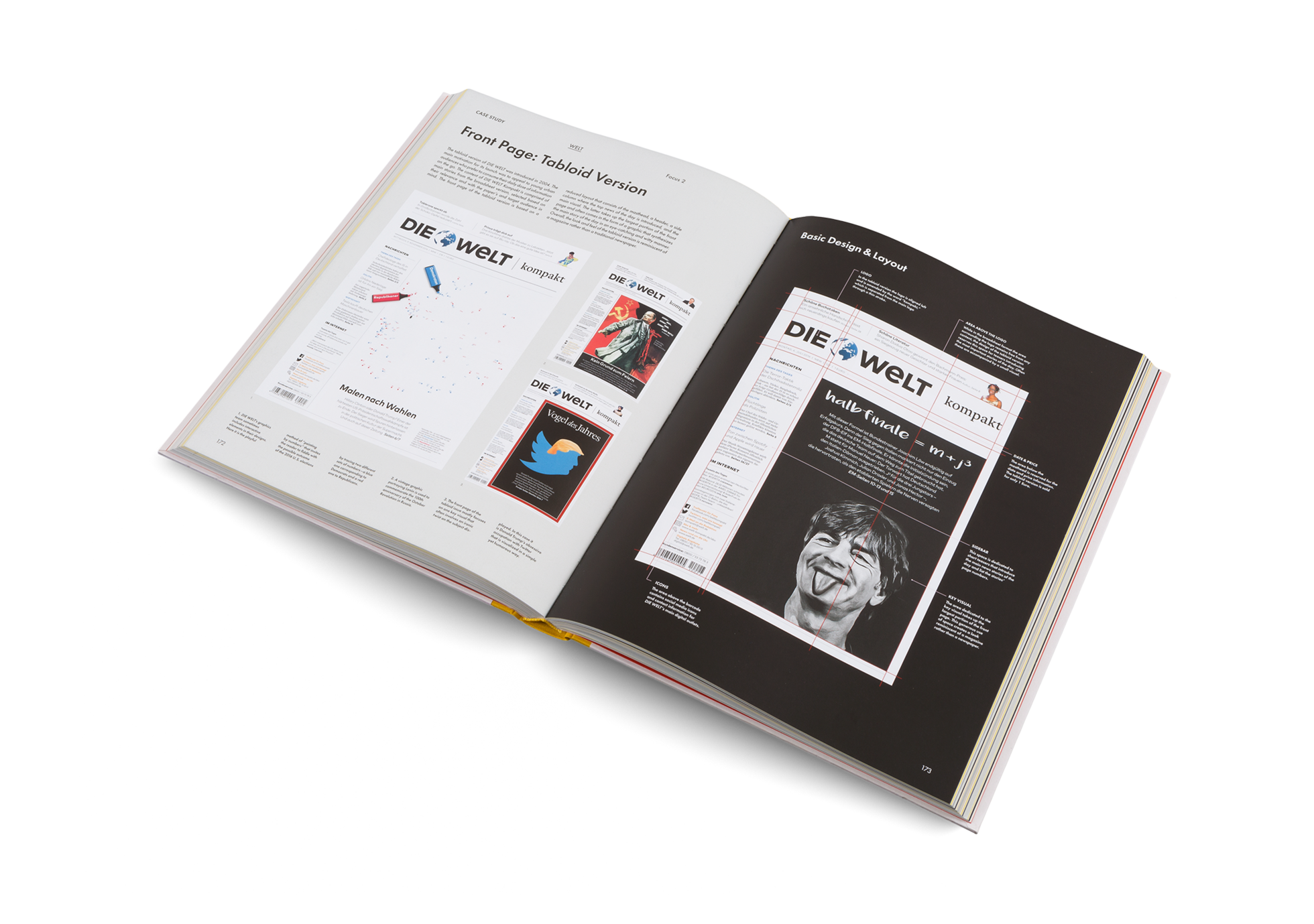 Die Welt as an illustration of good newspaper design