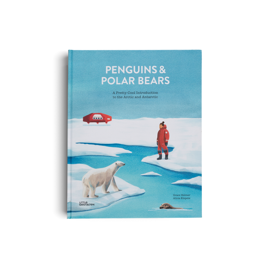 Penguins and Polar Bears is a pretty cool introduction to the Arctic and Antarctic by Little Gestalten