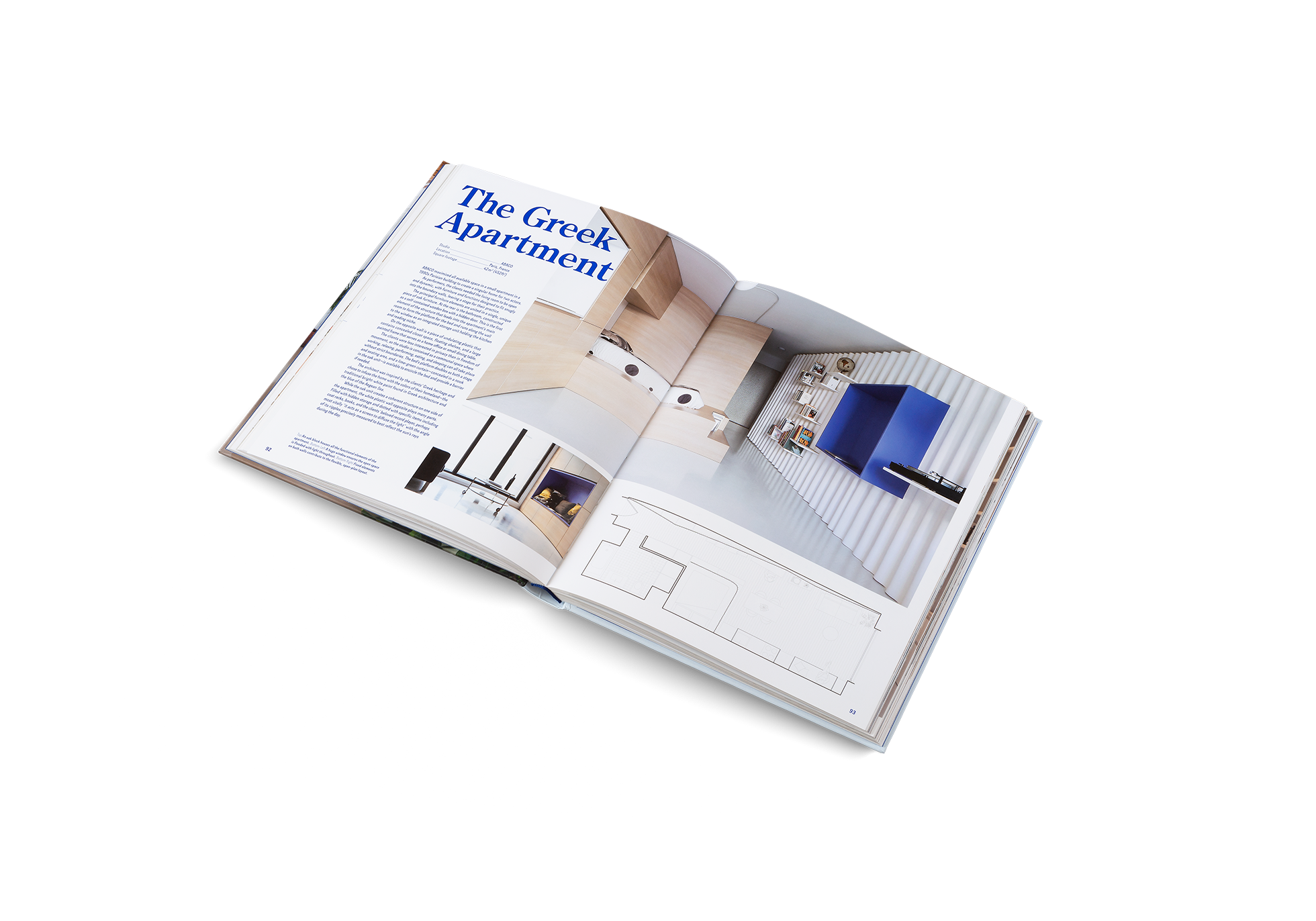 ABACO maximized all available space in a small apartment in a 1990s Parisian building to create a singular home for two actors. As performers, the clients needed the living room to be open and dynamic, with furniture and functions designed to fit snugly into the boundary walls, leaving a stage for their practice. The principal furniture elements are united in a single, unique piece of oak furniture. This project by Studio ABACO is featured in Pretty Small, a book by gestalten.