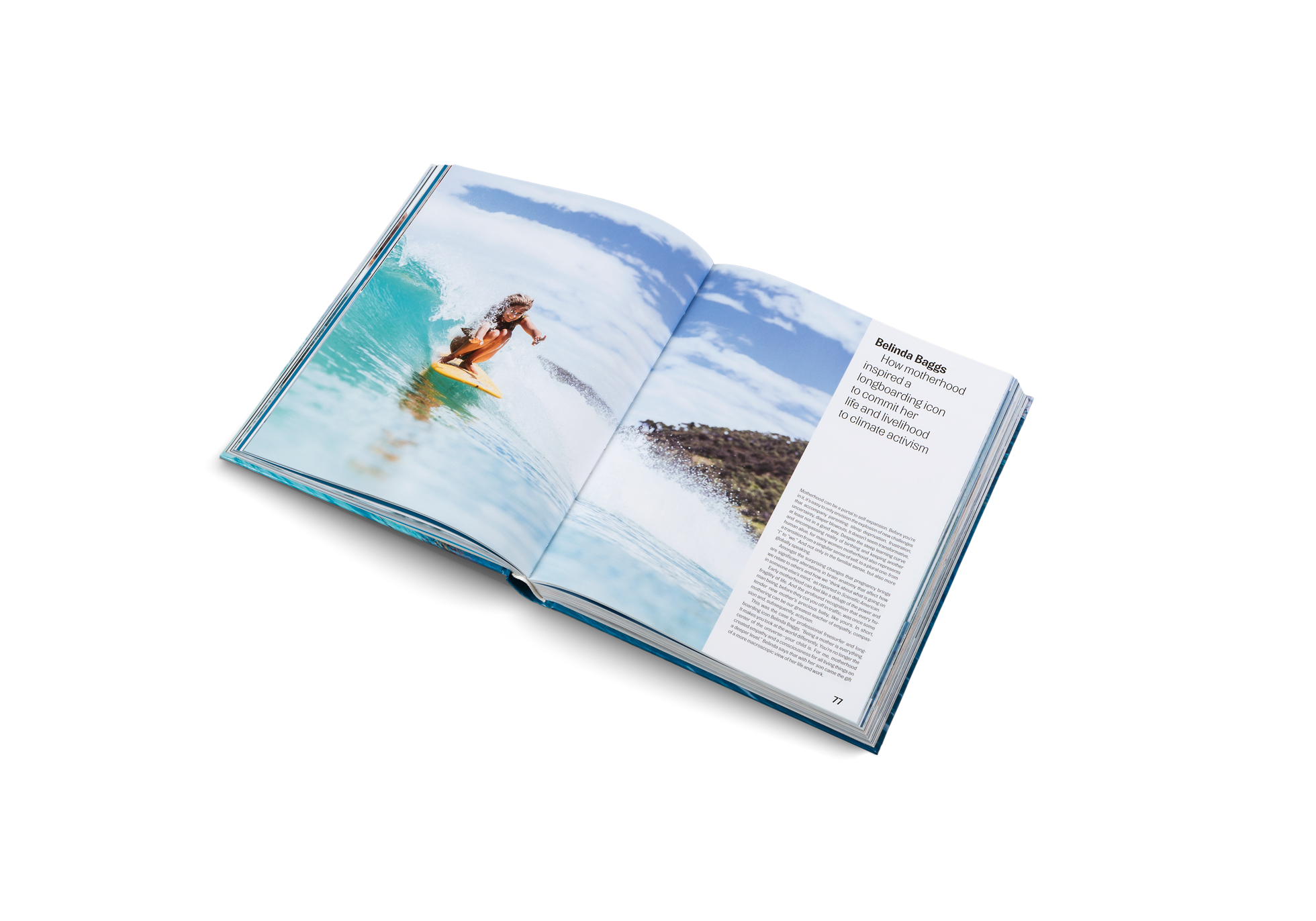 Belinda Baggs longboarding icon in She Surf