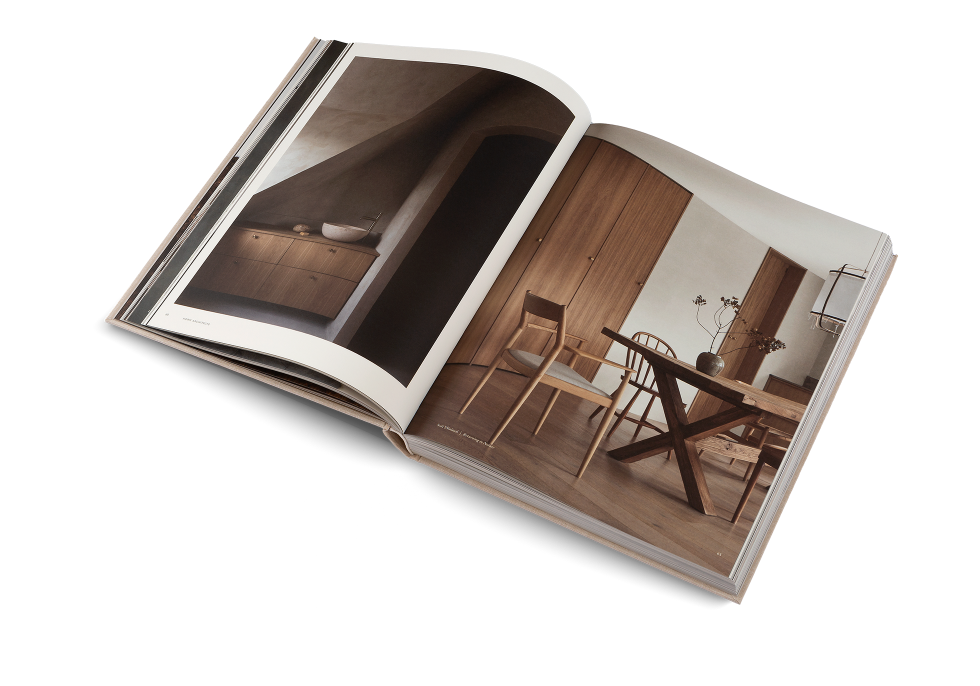 A project designed by Norm Architects featured in Soft Minimal, a book by gestalten.