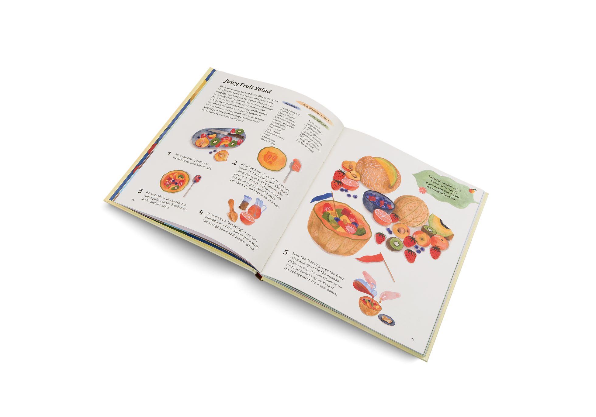 Prepare a juicy fruit salad with Tasty Treats by Little Gestalten