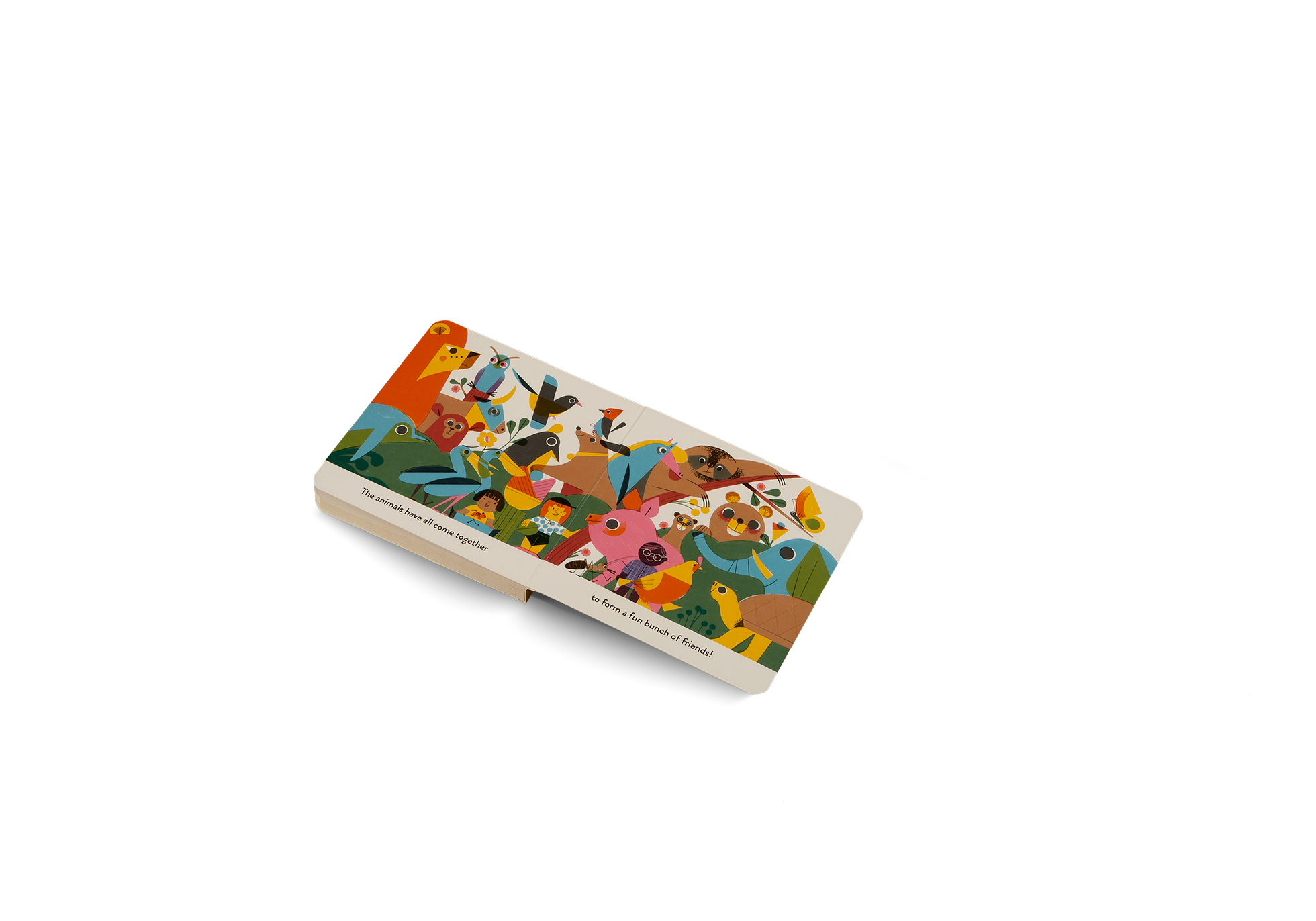 Showcasing animals big and small, from beloved pets to friendly beasts, The Animal Show helps develop an awareness of the animal kingdom for very young children. Printed on thick cardboard, this book opens the Little Gestalten library for minds that are very new to the world. 