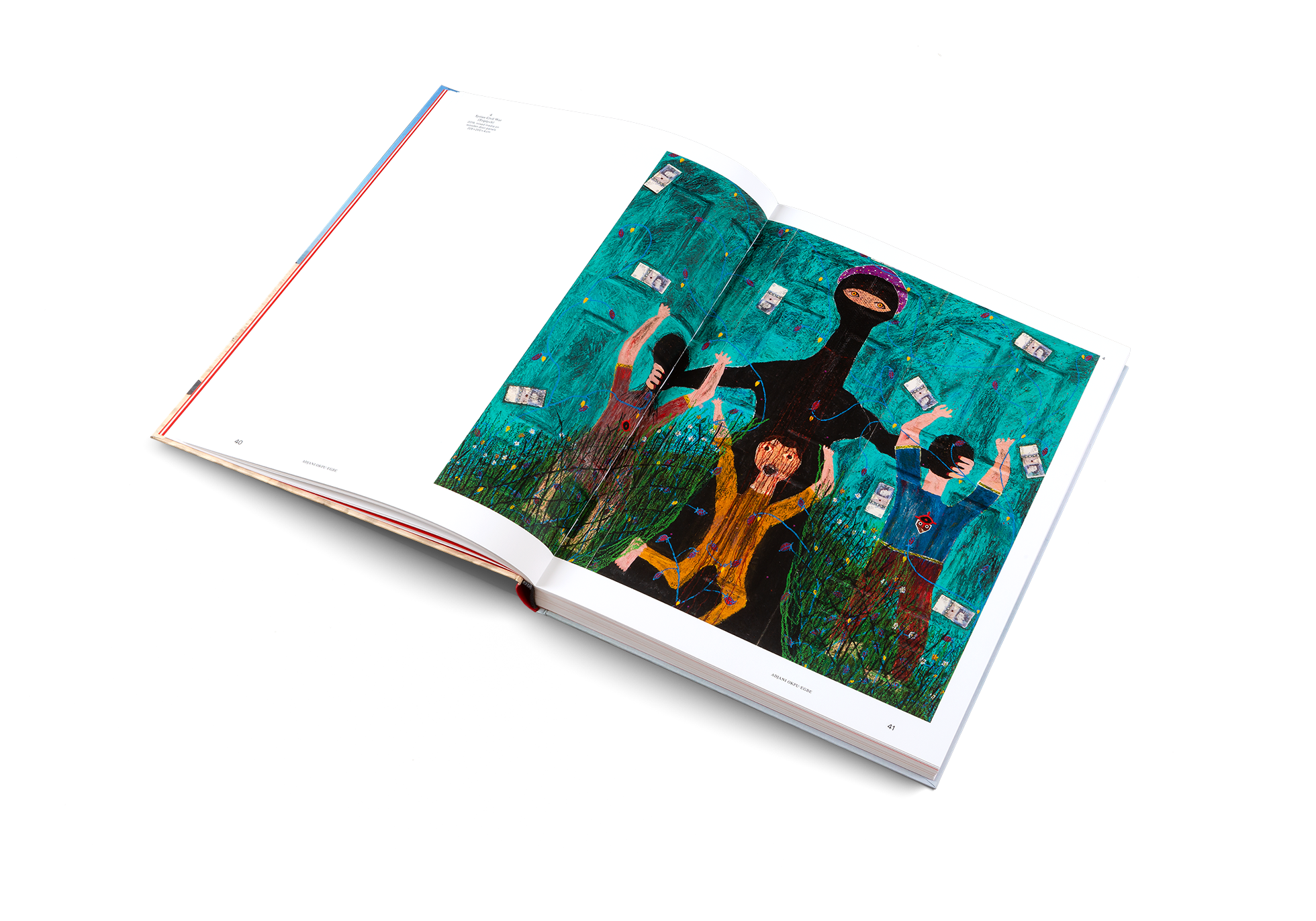 Syrian Civil War by Adjani Okpu-Egbe is a painting featured in The Art of Protest by gestalten