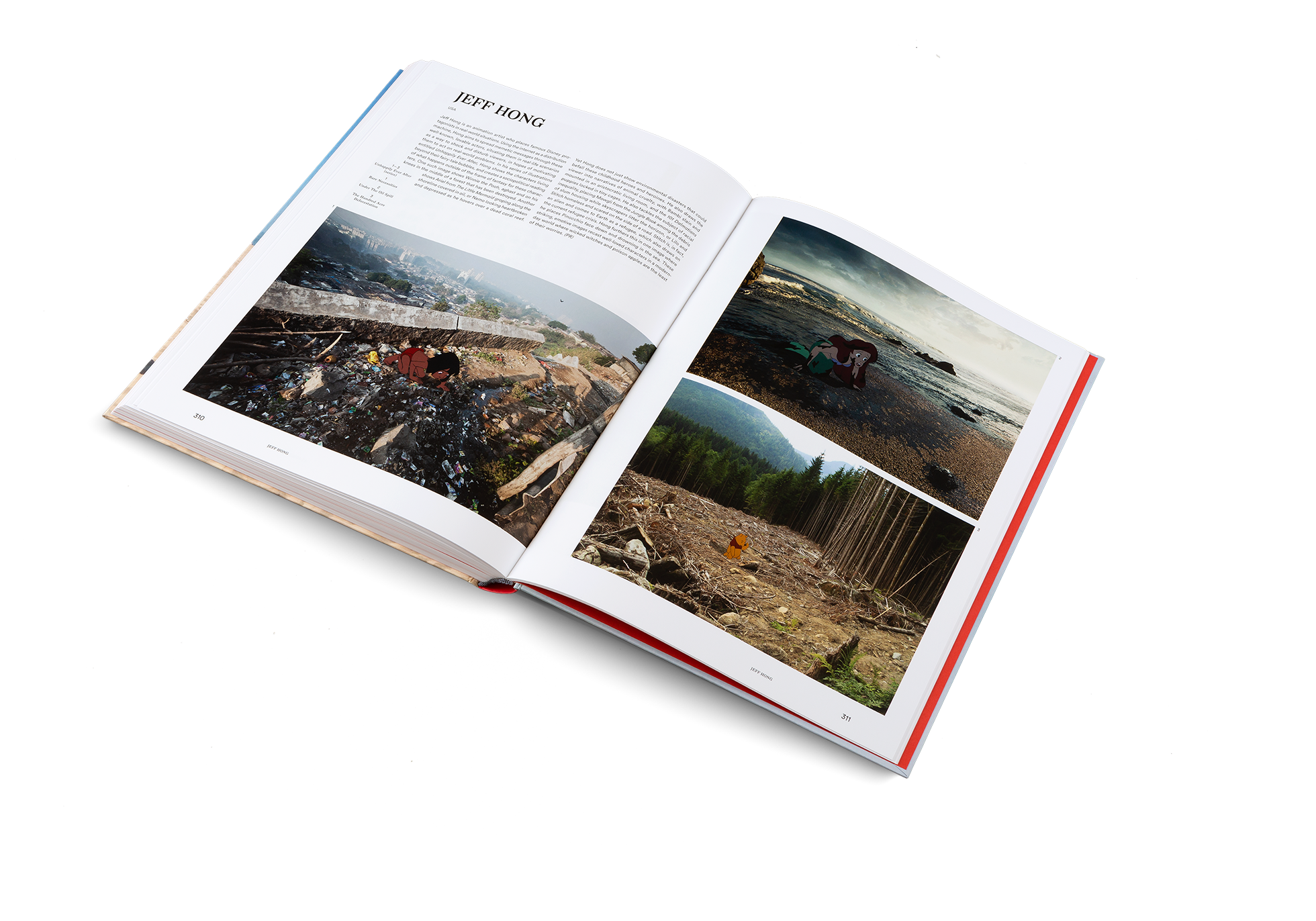 Jeff Hong is an animation artist who places famous Disney protagonists in real-world situations. Using the internet as a distribution machine, Hong aims to spread memetic messages through these well-known, lovable actors, situating them in real-life scenarios as a way to shock and disturb viewers, in hopes of motivating them to act on real-world problems.