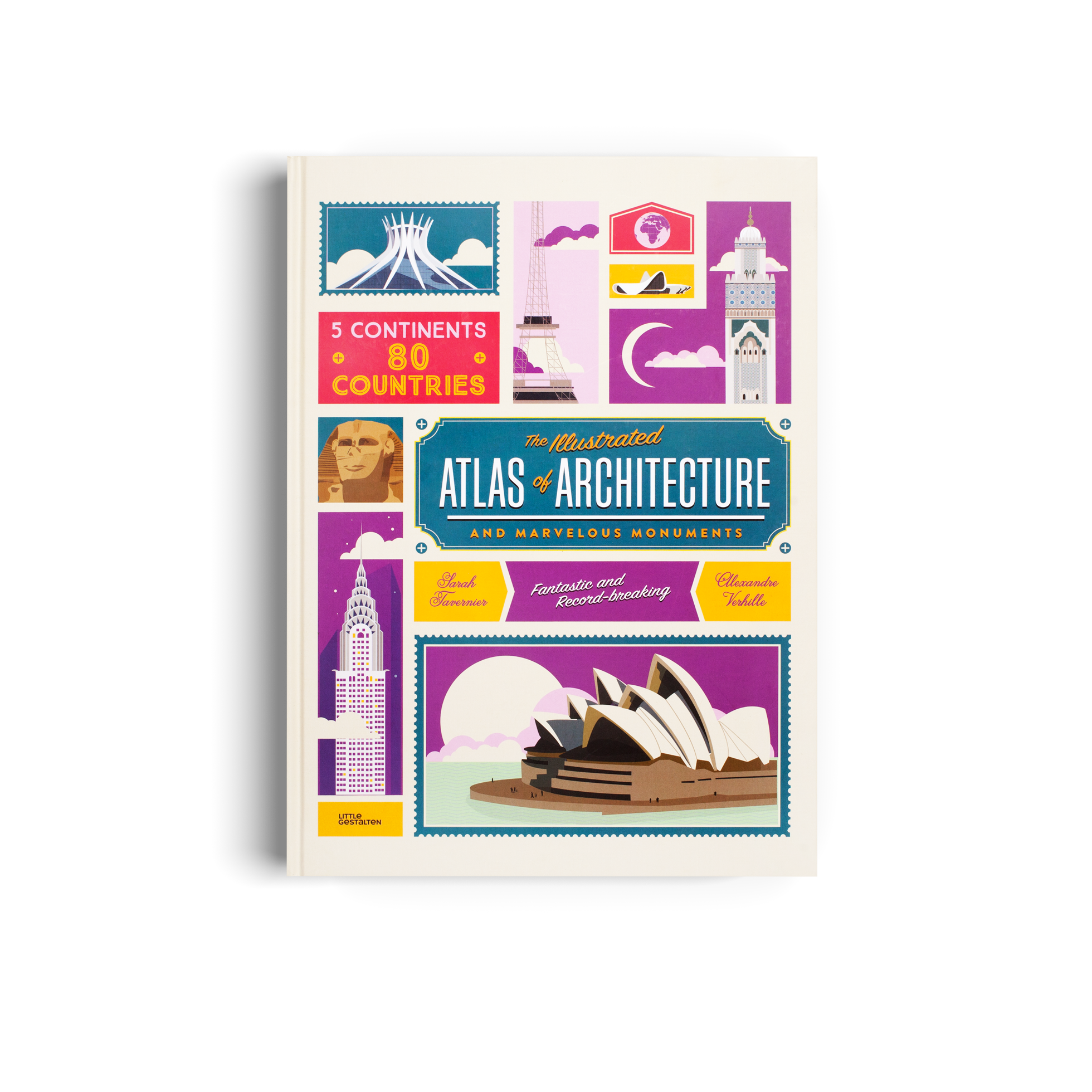 The Illustrated Atlas of Architecture and Marvelous Monuments Little Gestalten kids book