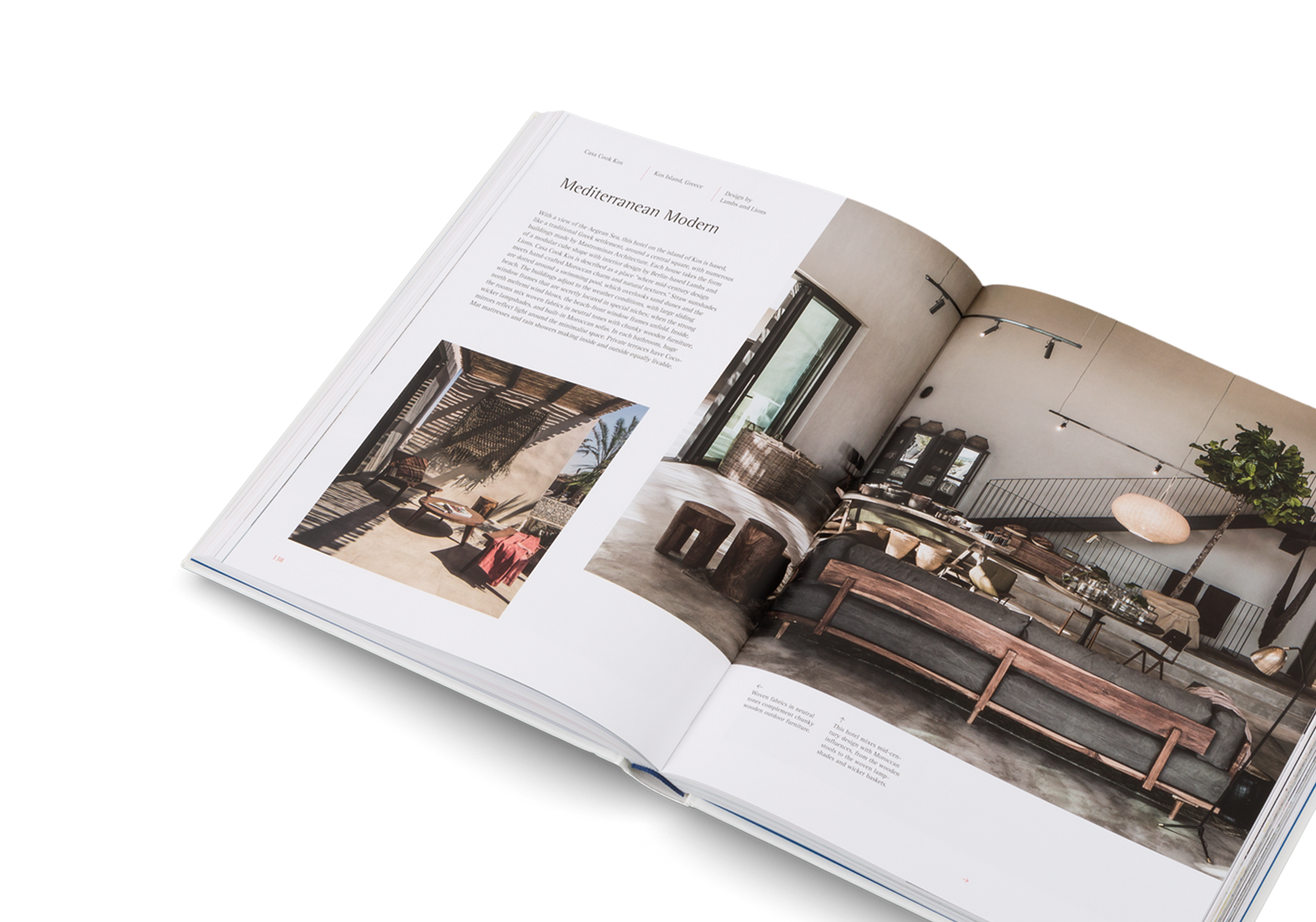 Mediterranean modern design and interior