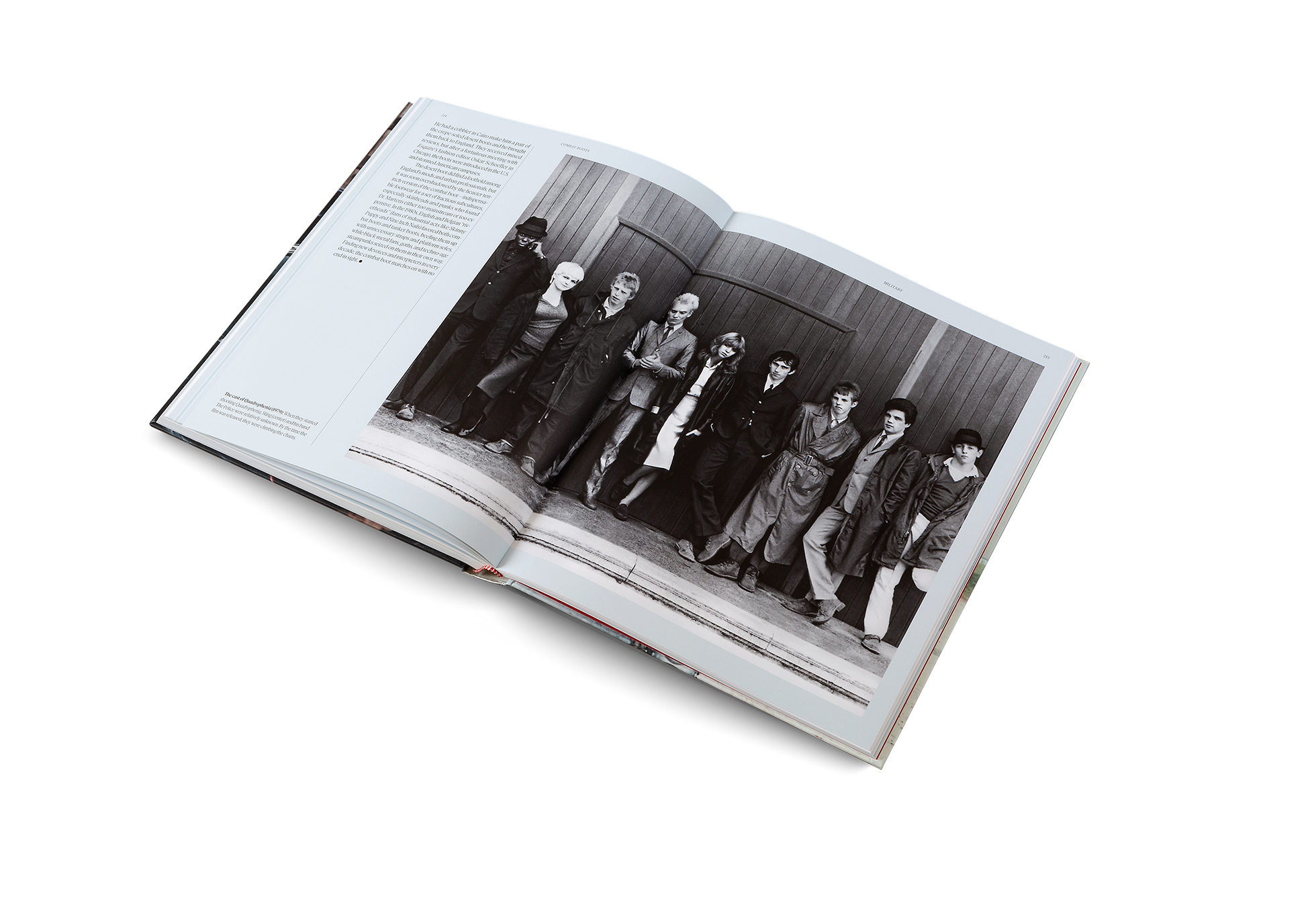 The cast of Quadrophenia (1979): When they started shooting Quadrophenia, Sting (center) and his band The Police were relatively unknown. By the time the film was released, they were climbing the charts.