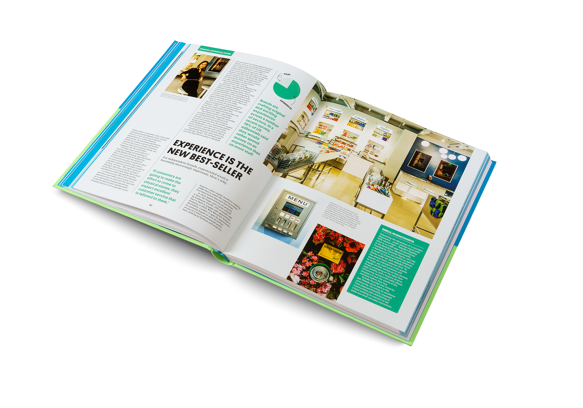 Online retail is everywhere. One in five retail purchases already happens online. Yet this trend is, in turn, driving up customers' expectations of in-store shopping experiences. To meet these expectations, brands are crafting original and exciting experiences across a number of sectors, in some cases even bringing entirely new categories into the mainstream.