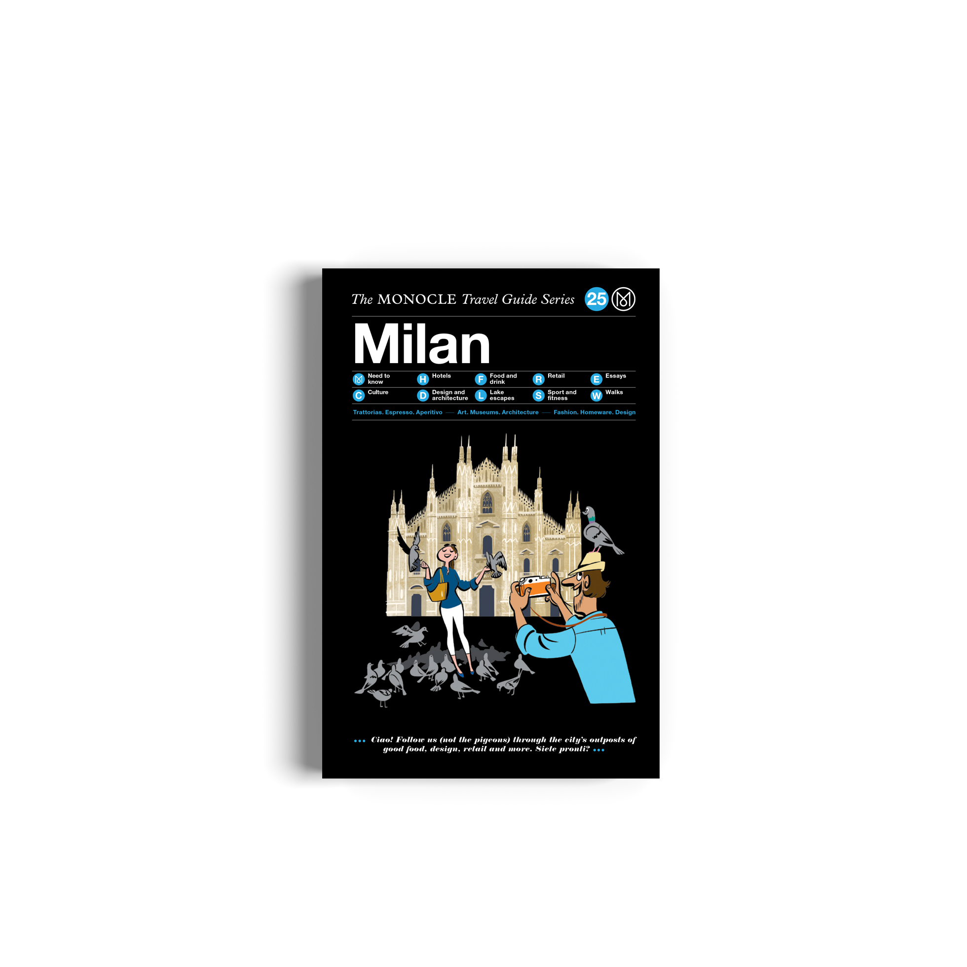 A travel guide to Milan by gestalten and Monocle