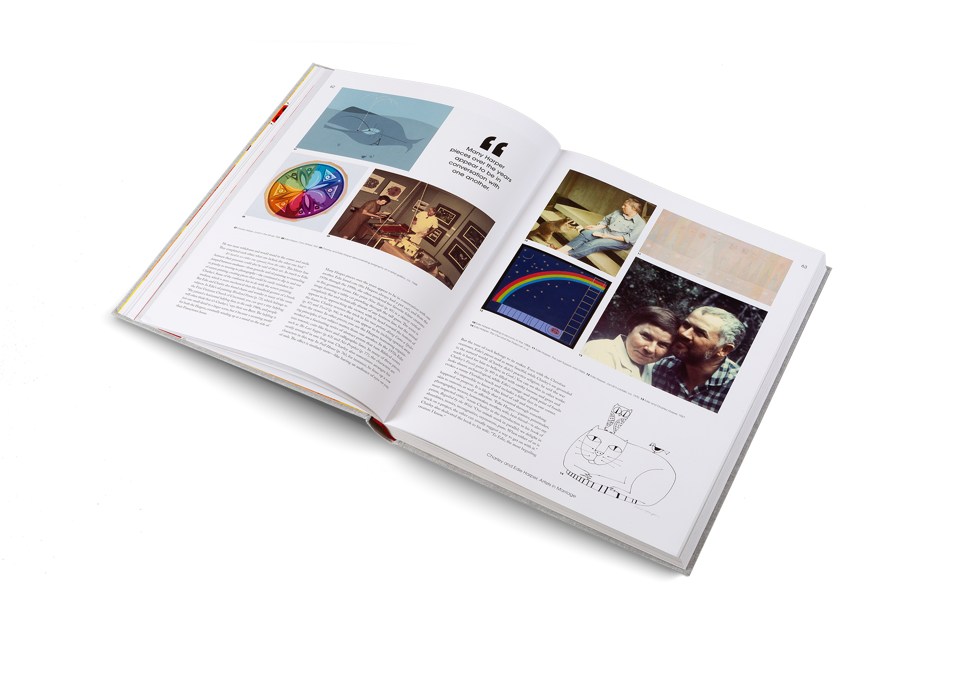 Many Harper pieces over the years appear to be in conversation with one another.