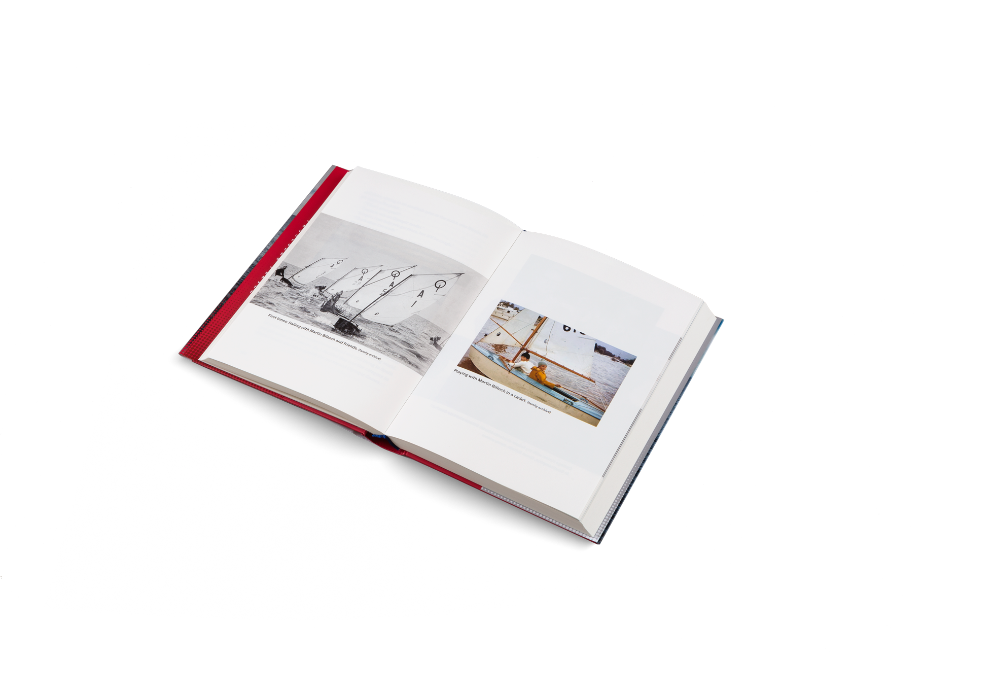 Santiago Lange sailing with Martin Billoch and his friends.