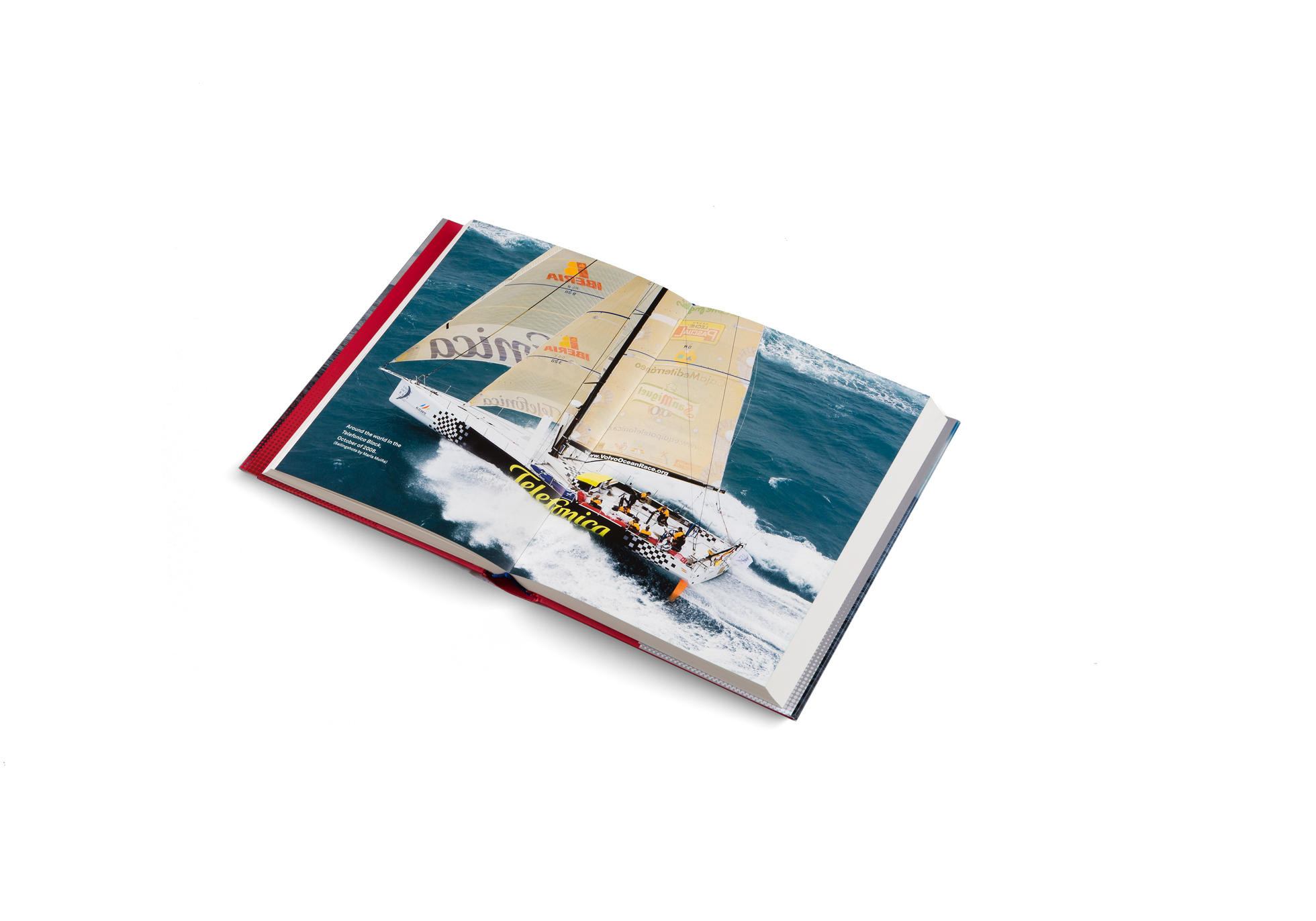 Santiago Lange around the world in the Telefonica Black, October of 2008.