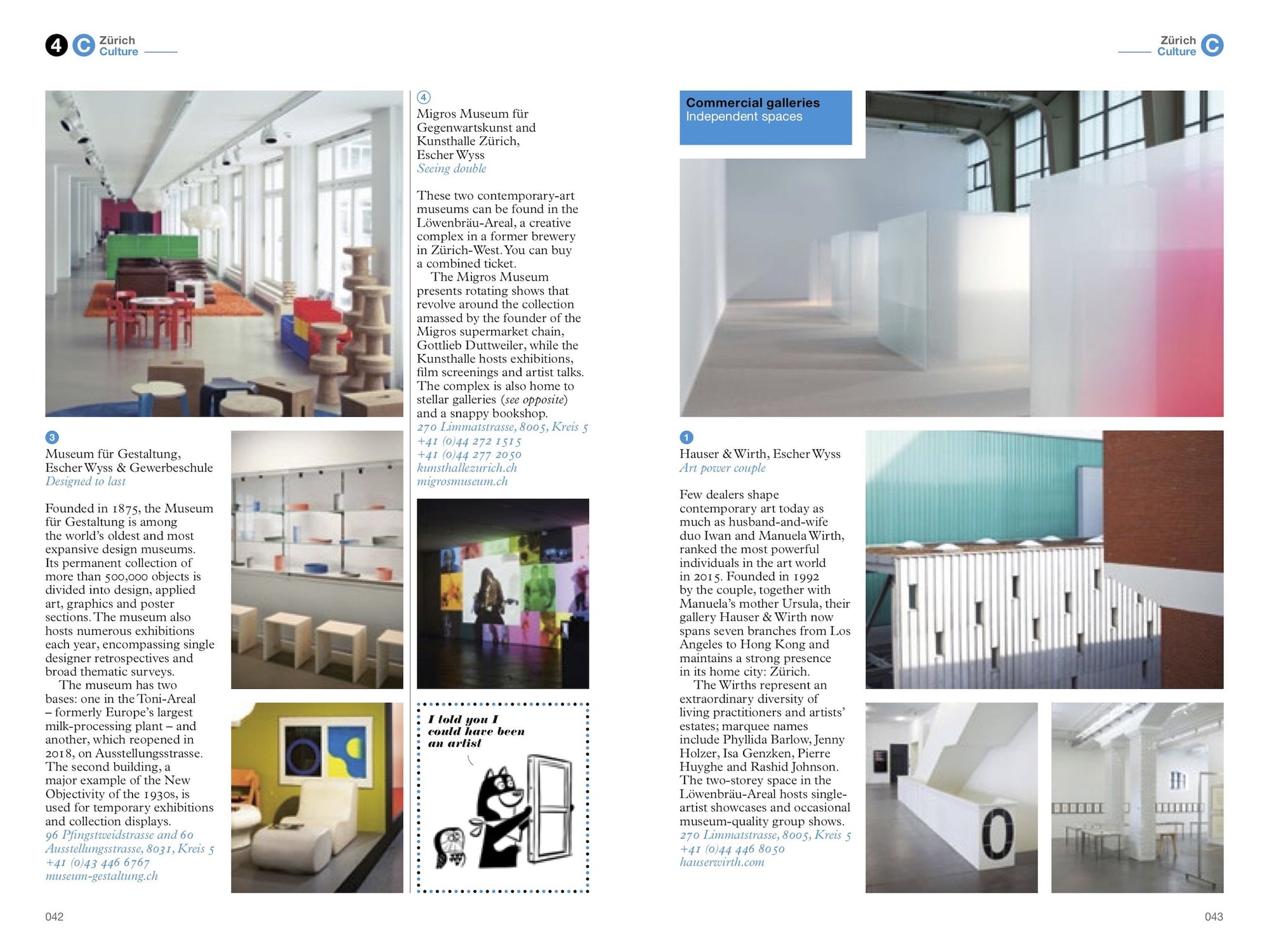 Culture and museums in The Monocle Travel Guide to Zurich, Geneva and Basel