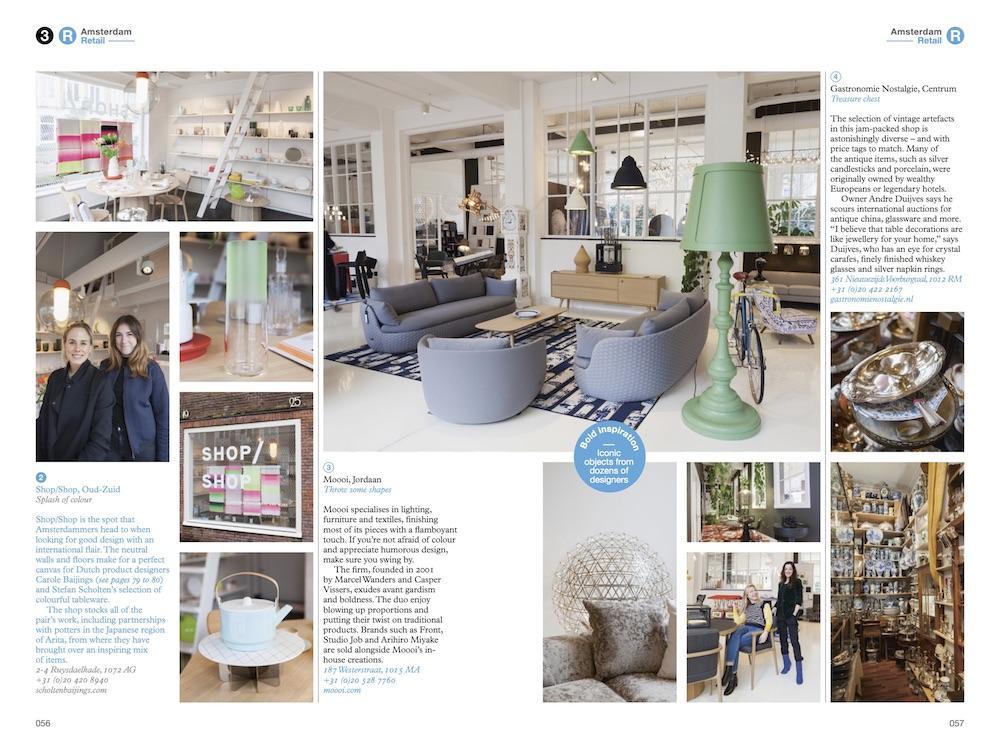 Retail experience in Amsterdam with The Monocle Travel Guide