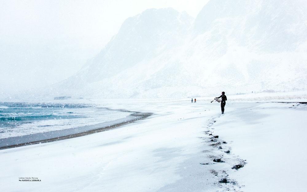 Below Zero Winter gestalten coffee table book