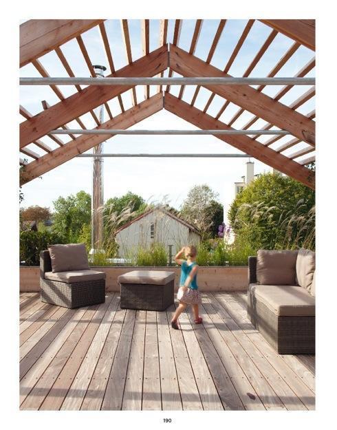 Sustainable rooftop patio in Building Better