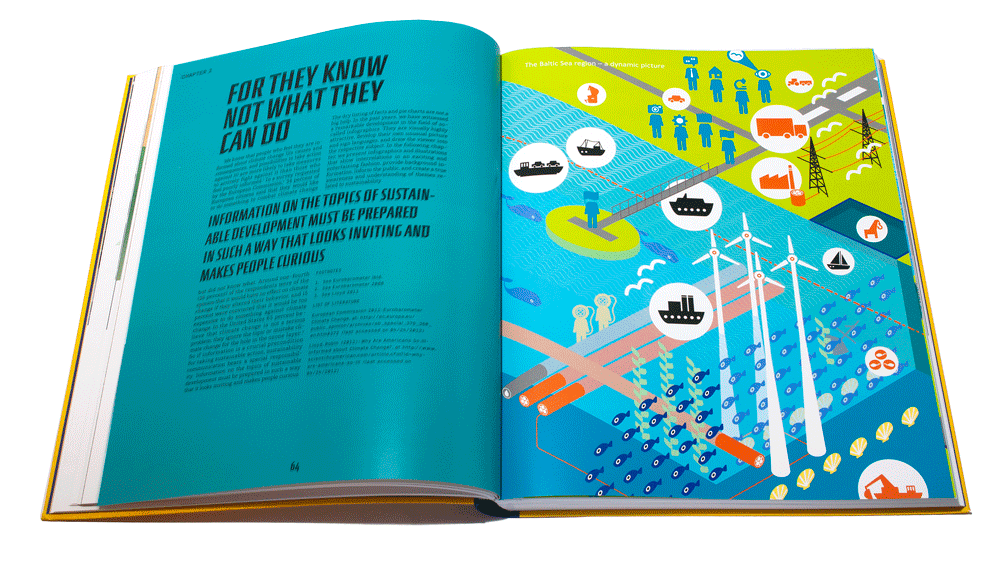 Illustration of renewable energy in Cause and Effect