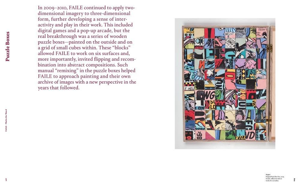 Faile: Works on Wood 978-3-89955-547-9