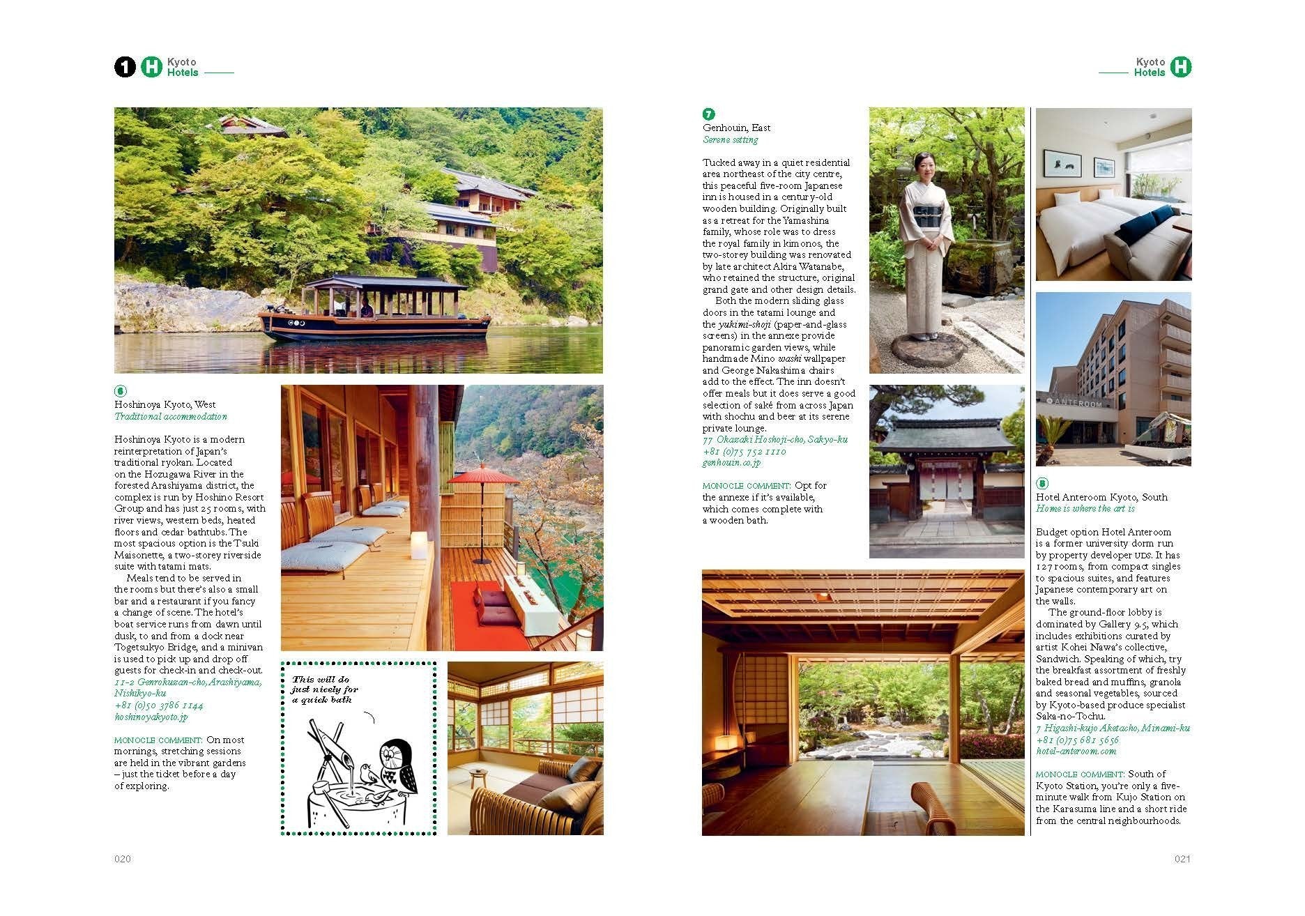 Hotels in The Monocle Travel Guide to Kyoto
