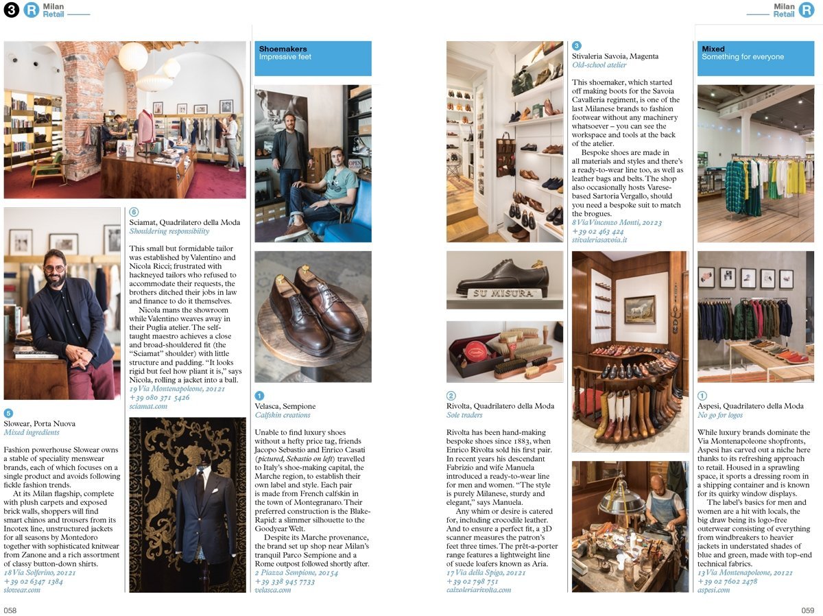 Best shops in Milan with The Monocle Travel Guide