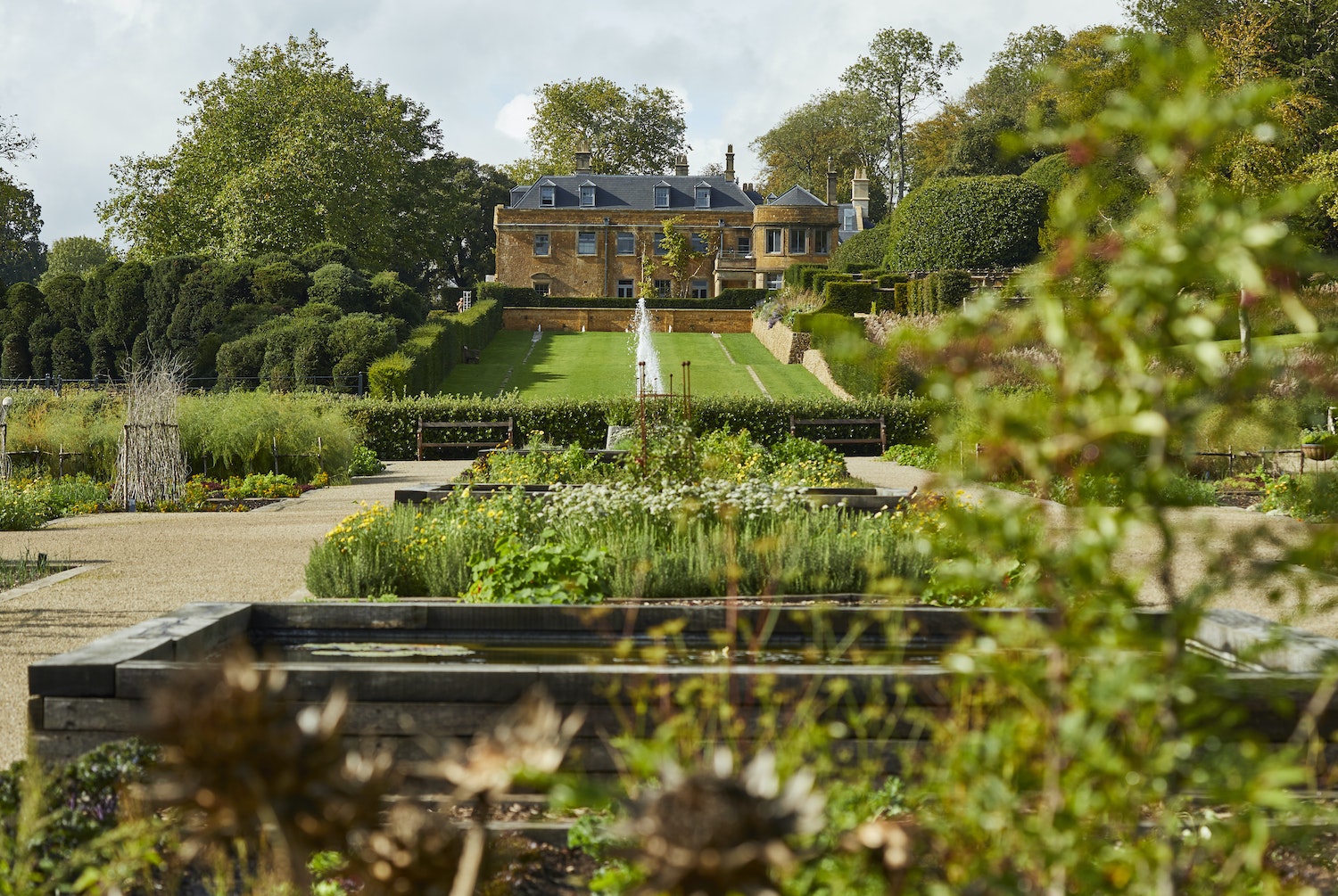 The Newt in Somerset  is an exclusive country estate with magnificent woodland and gardens, this unique place is featured in Slow Escapes by gestalten and Clara le Fort.