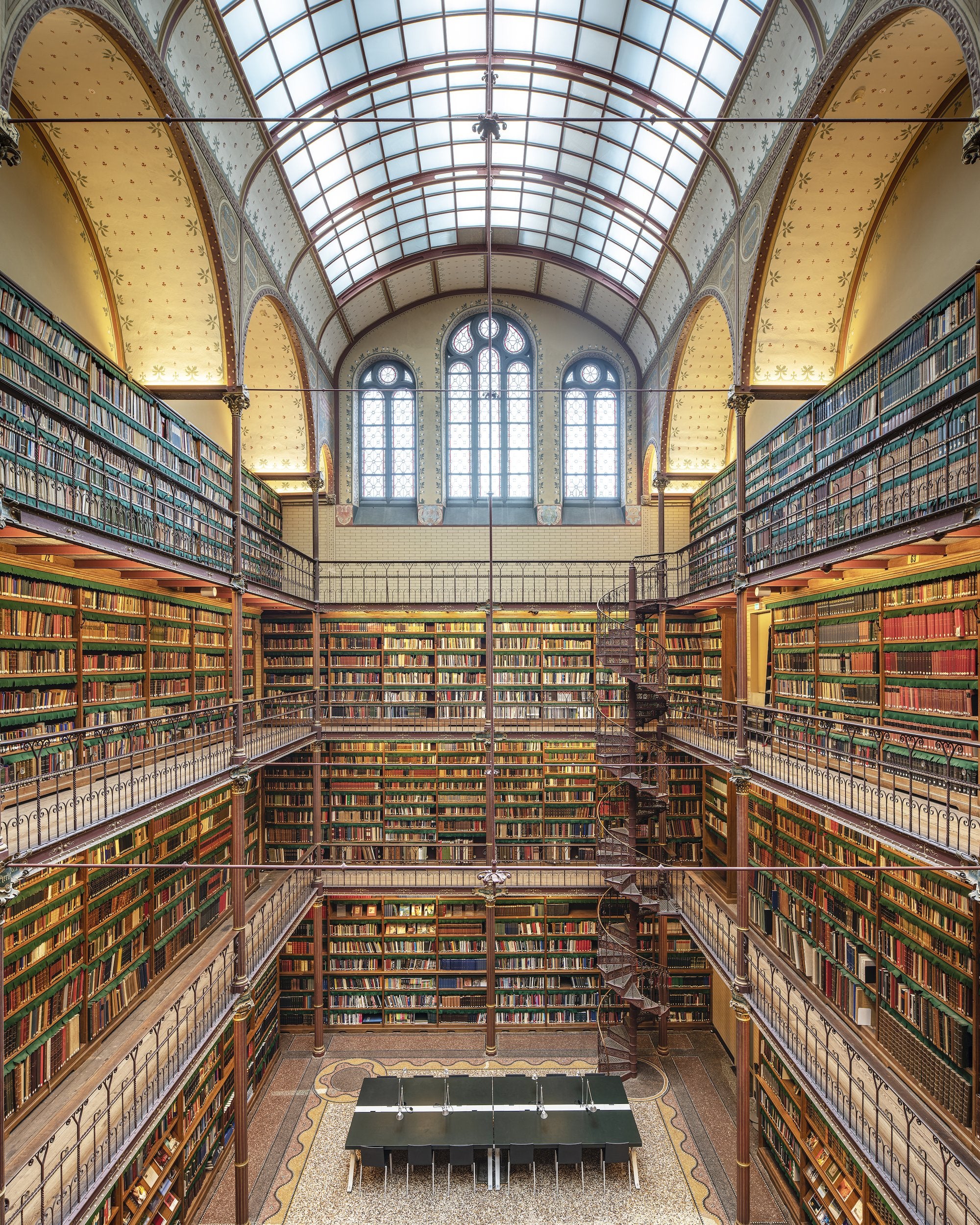The library in Amsterdam’s Rijksmuseum is a work of art in its own right. Find out more about it in Temples of Books by gestalten.