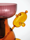 Rojopom, an handblown glass vase for Galerie Kreo Chromatico exhibition designed by Jaime Hayon and featured in his monograph