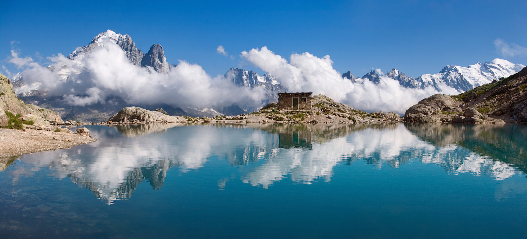 Hikes in the Aiguilles Rouges, a far lower mountain range to the north of the valley, enable the hiker to enjoy the best possible views of Mont Blanc without risking life and limb in the process.