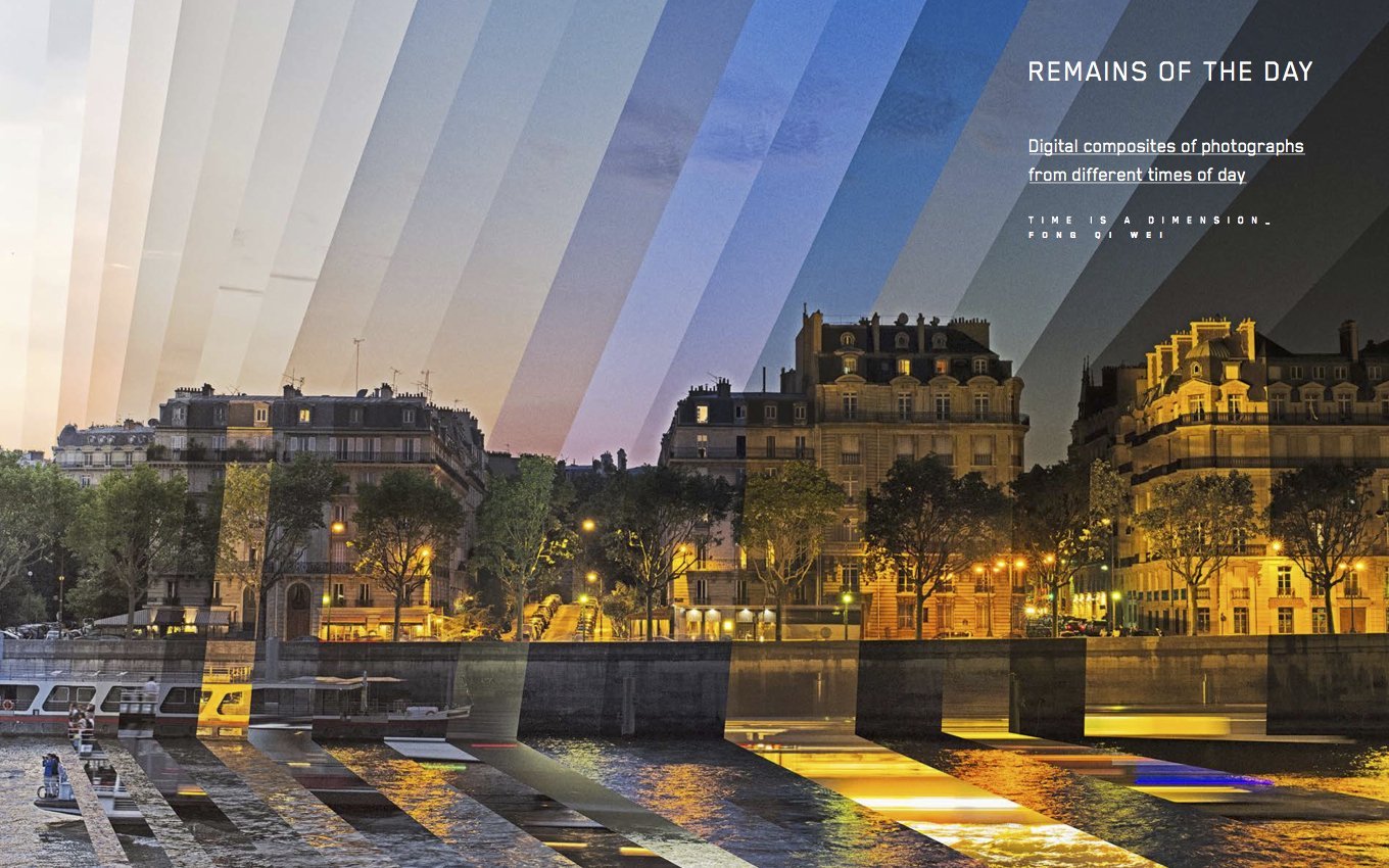 Remains of the Day in Photoviz by gestalten