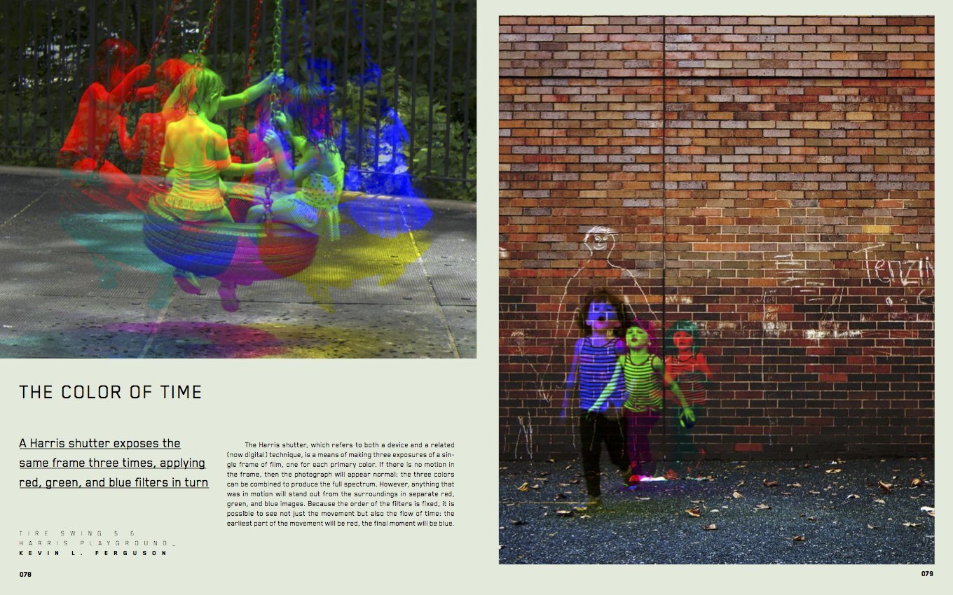 The Color of Time with Harris Shutter Effect in Photoviz