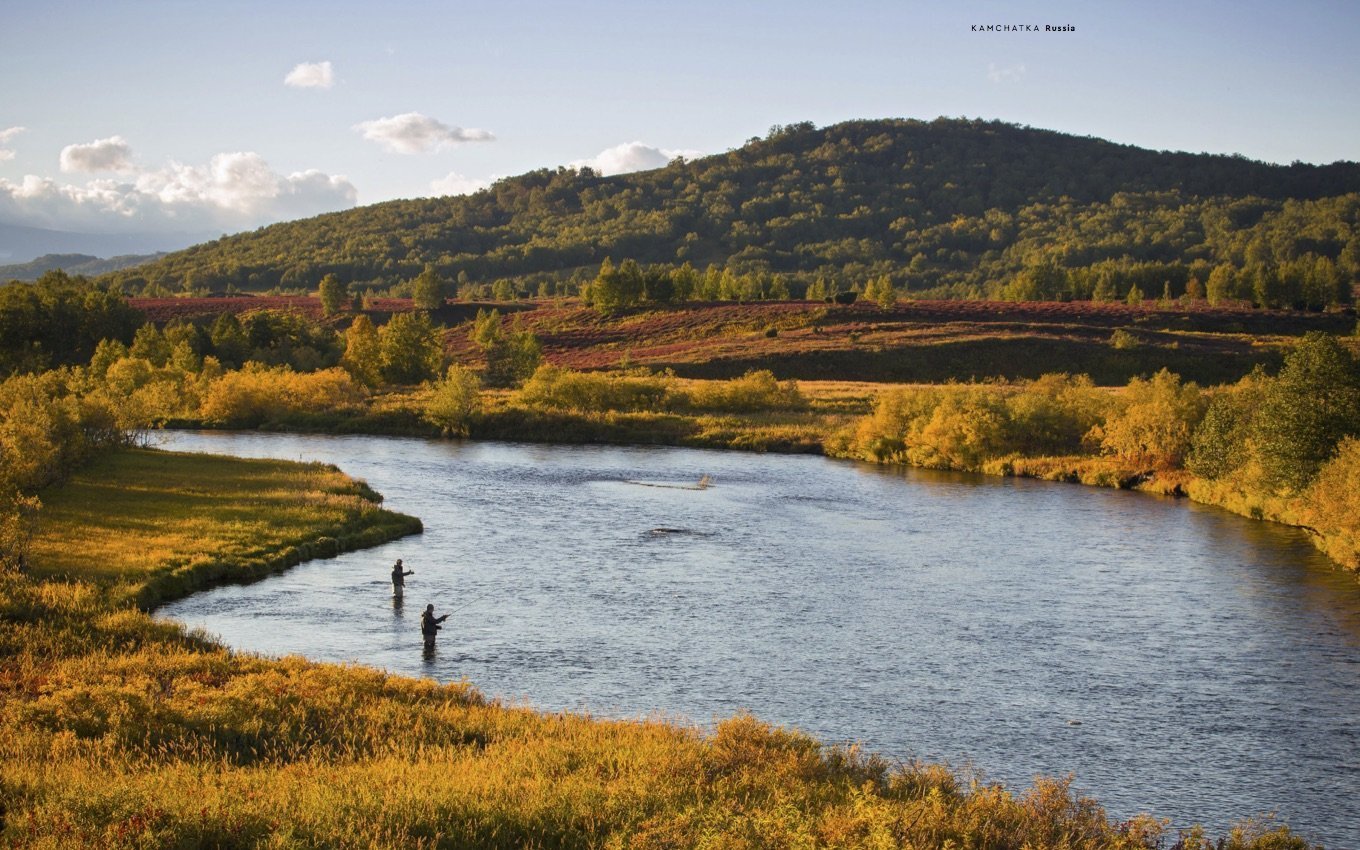 Fly Fishing in Kamchatka in Russia