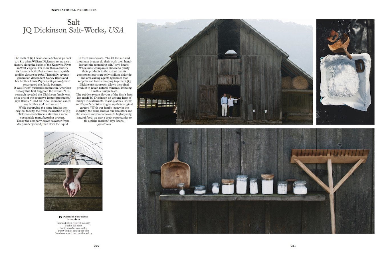 American salt in The Monocle Guide to Drinking and Dining