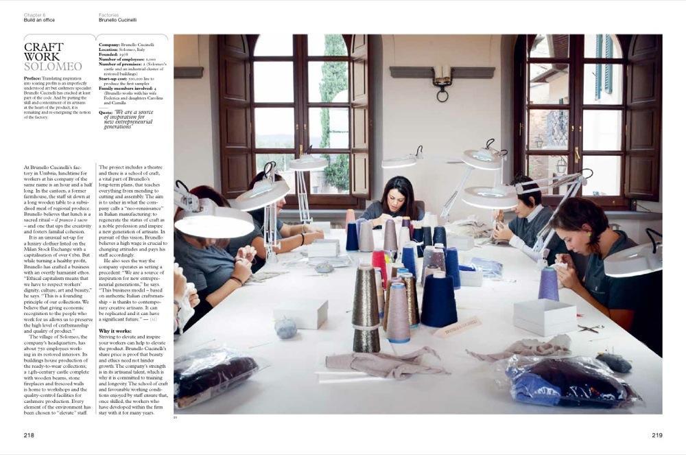 Craftwork with Solomeo in The Monocle Guide to Good Business