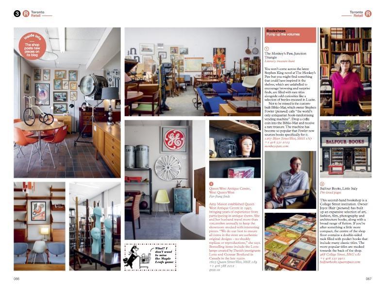 Best shops in Toronto with The Monocle Travel Guide