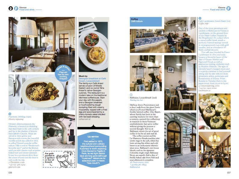 Food and Drinks in Vienna with the Monocle Travel Guide