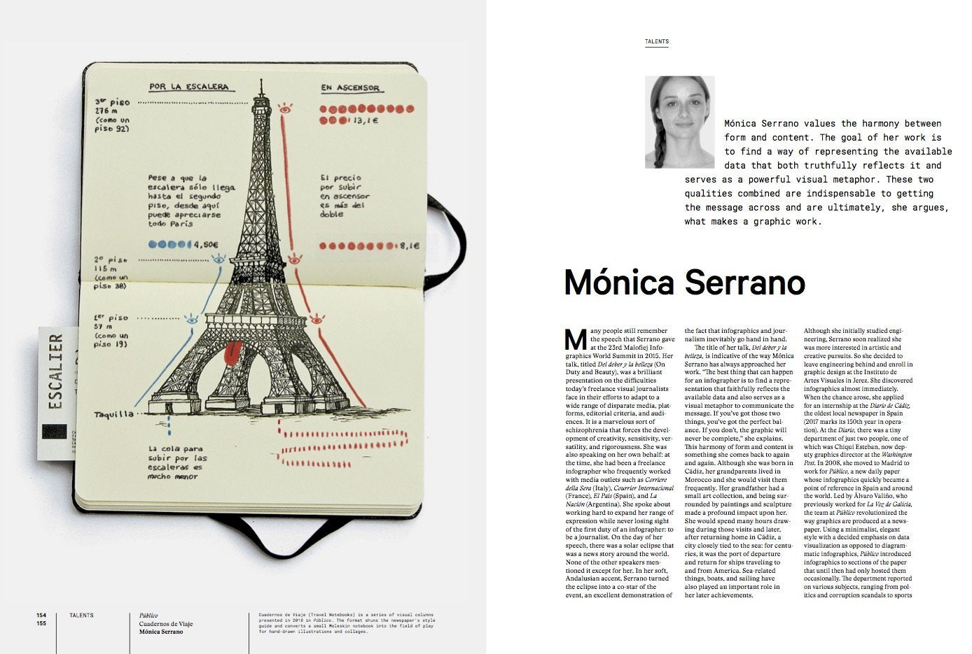 Mónica Serrano values the harmony between form and content in Visual Journalism